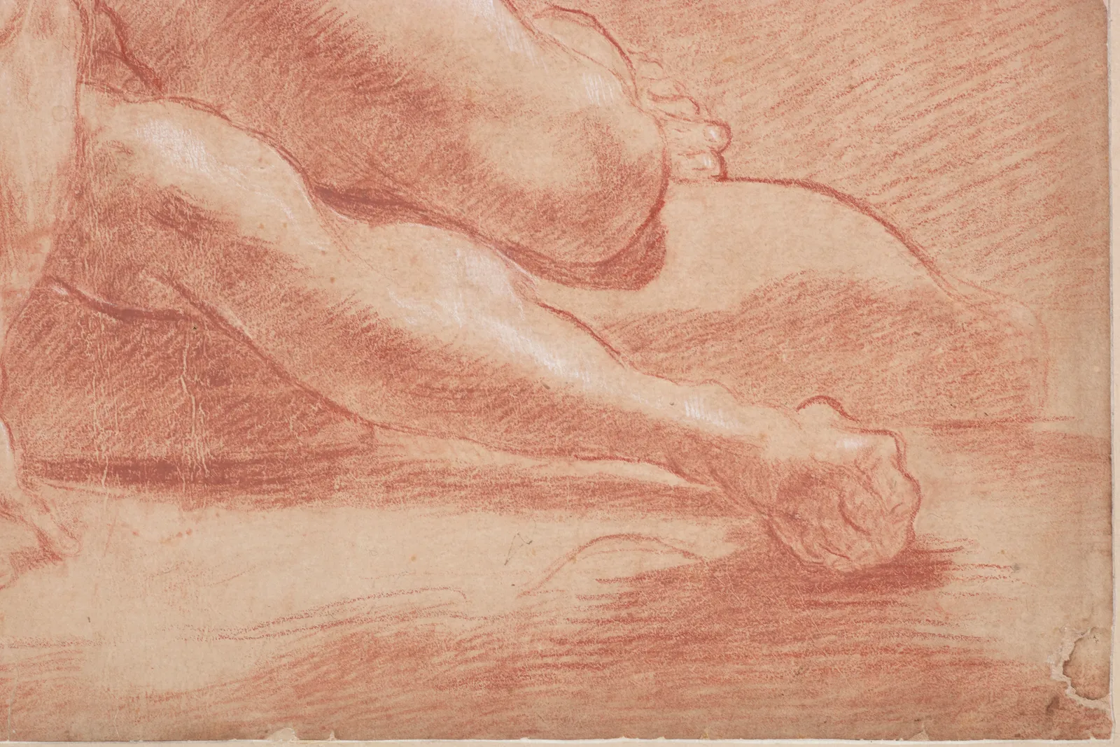 Ubaldo Gandolfi, Study of Nude Man/ Académie d'homme, Ca. 1770