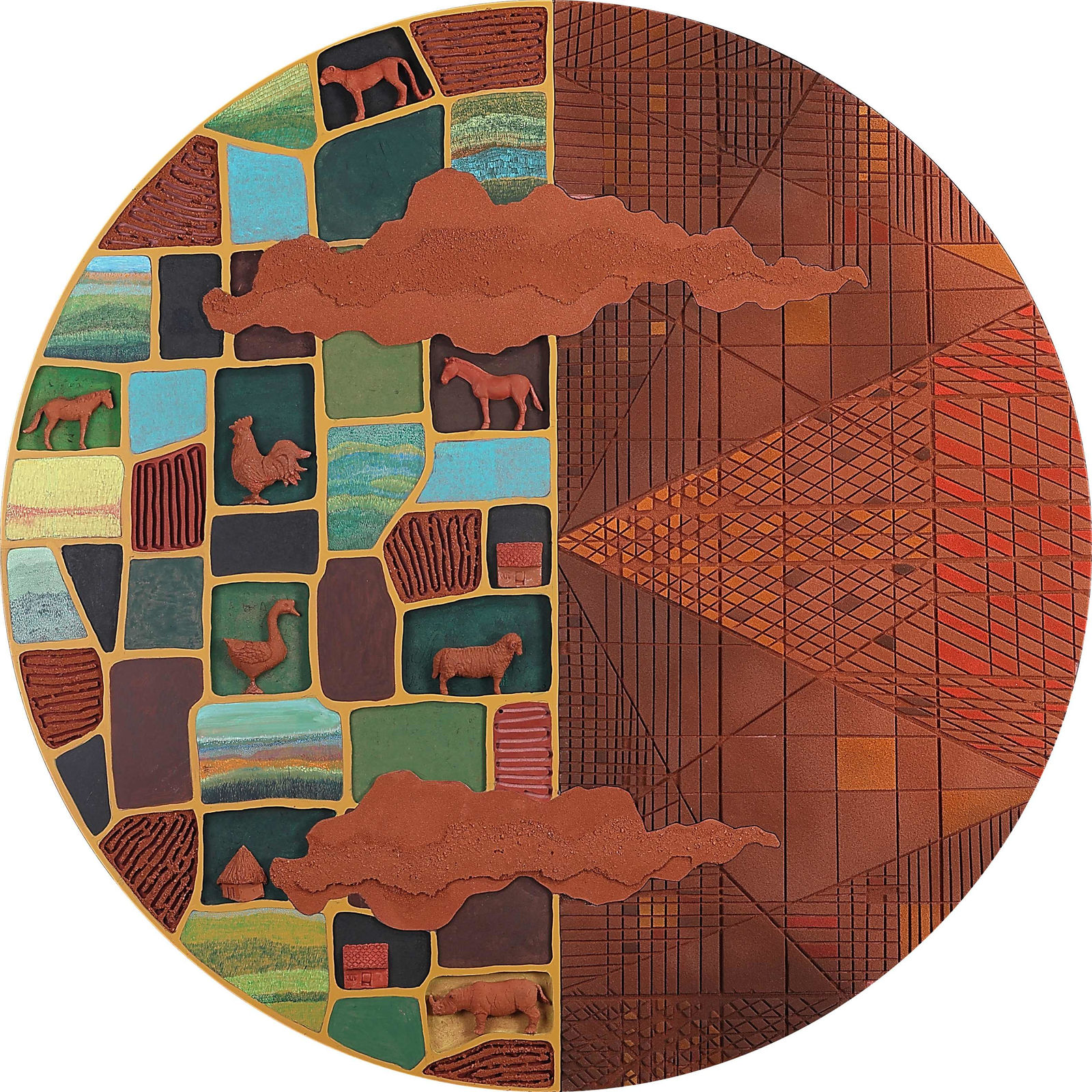 Sudhakar Chippa, Changing Landscape - 1 , 2023