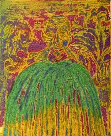 Digvijaysinh Jadeja, Man with Fountain, 2021