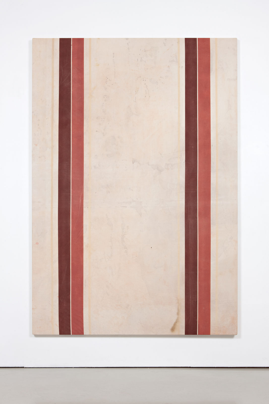 Fredrik Værslev, Untitled (Canopy Painting: Light Brown, Brown and Beige), 2012