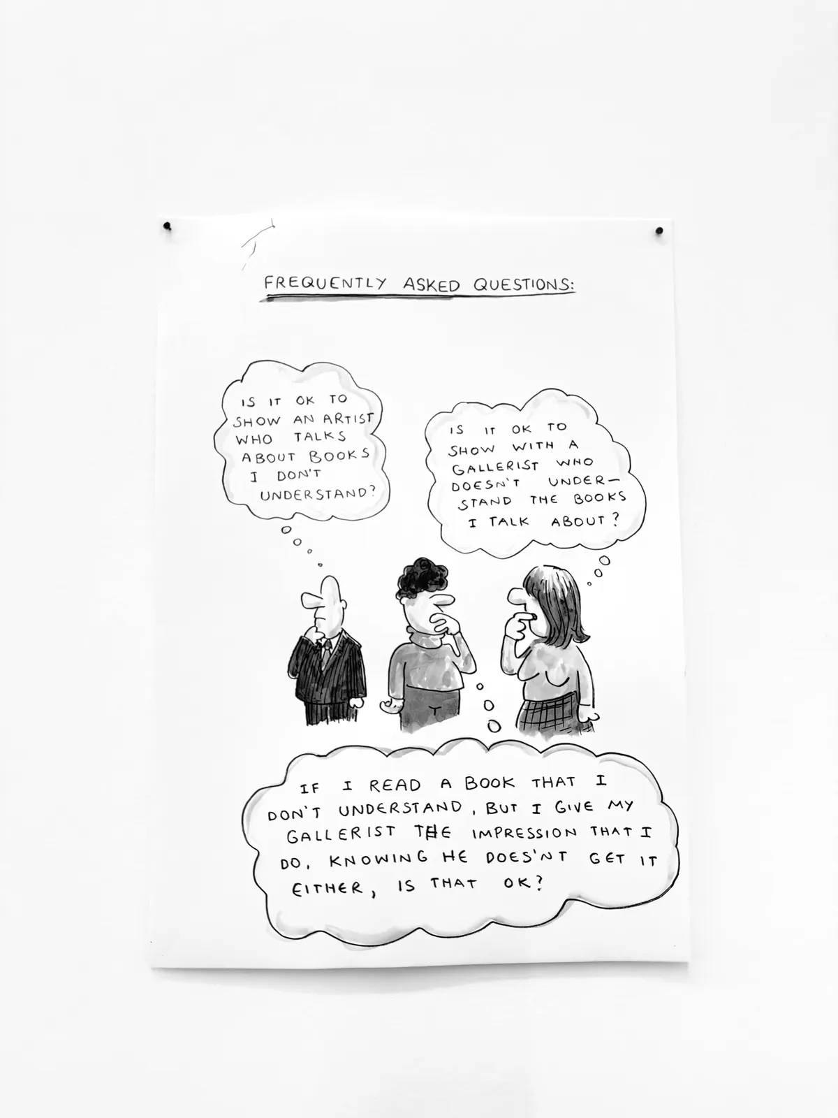 Olav Westphalen, Sketch for Cartoon, 2005