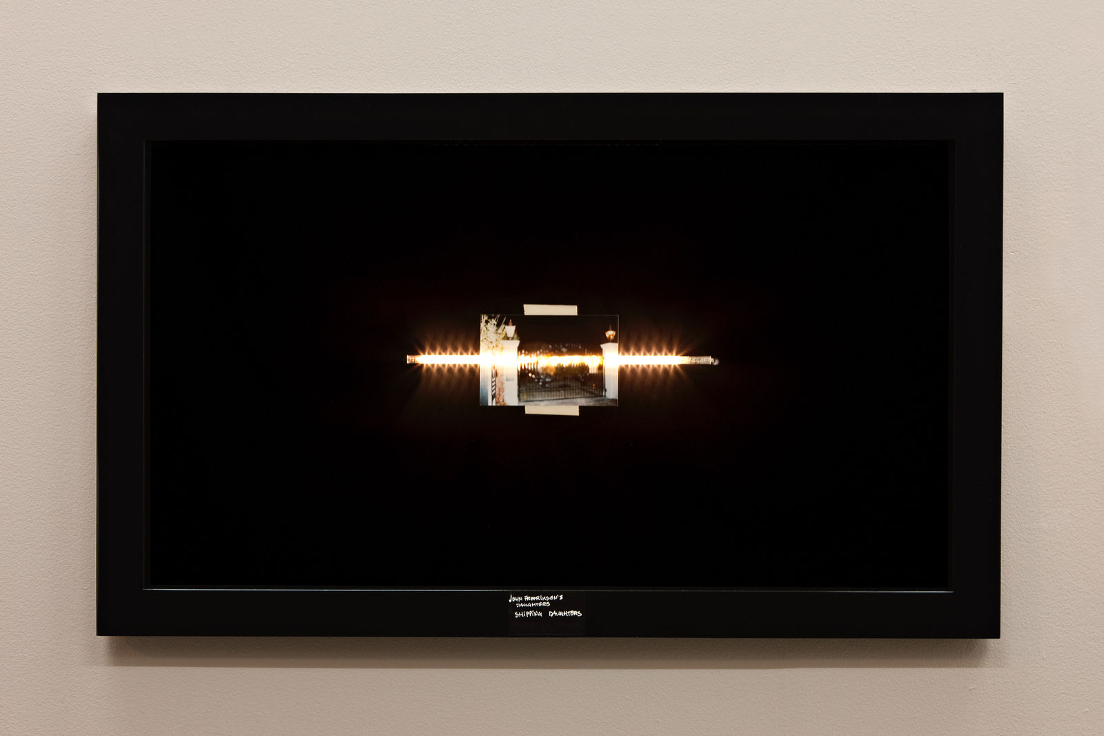 Simon Denny, Celebrities' Houses at Night – John Fredriksen, 2009