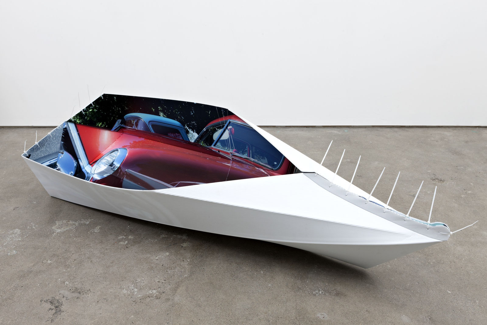 Aaron Garber-Maikovska, Untitled (Boat Cadillac #2), 2014