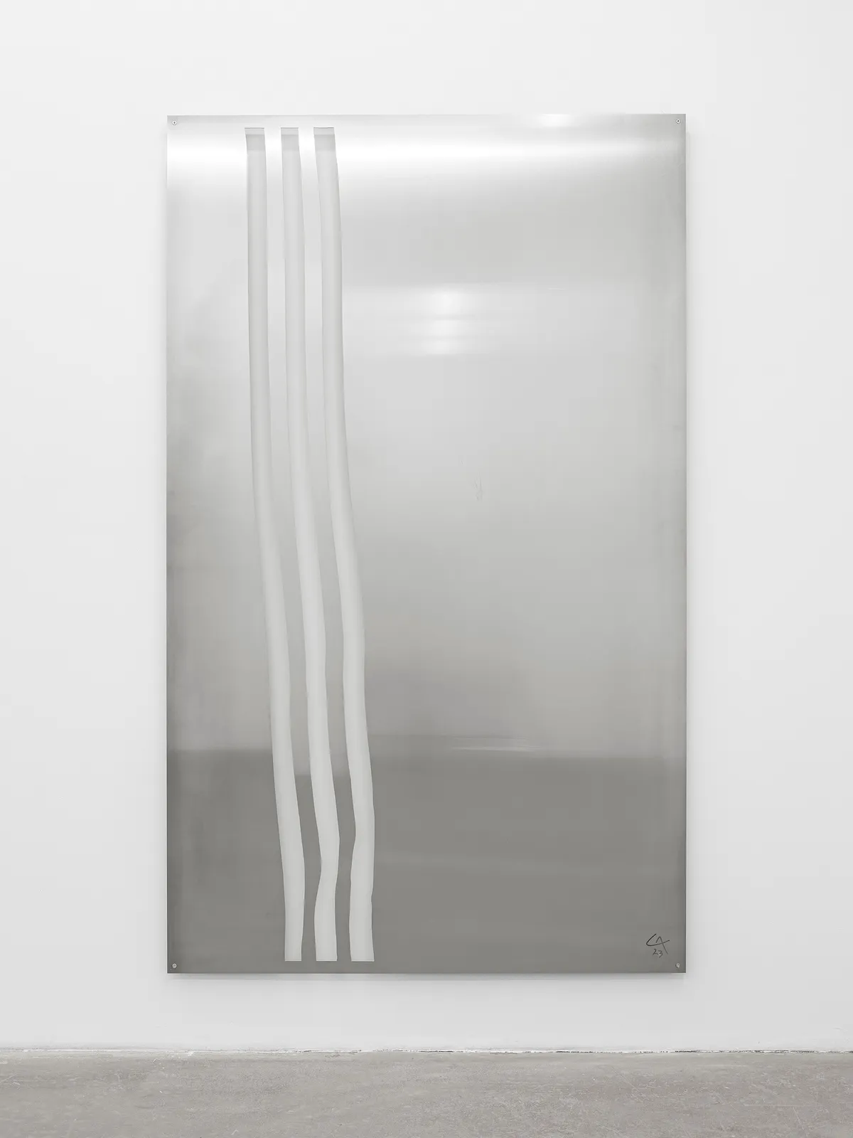 Cory Arcangel, ♨~3.2023.005~2x1.2~Alu, 2023