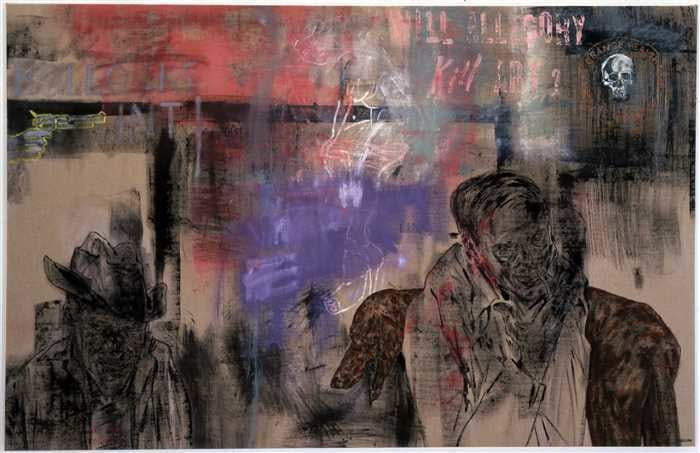 Leon Golub, Agent Orange, 1993