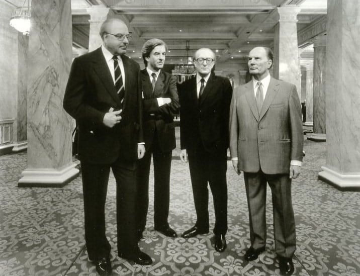 Hiroshi Sugimoto, Dr Helmut Kohl, Ruud Lubbers, Lord Carrington, Francois Mitterand, 1990