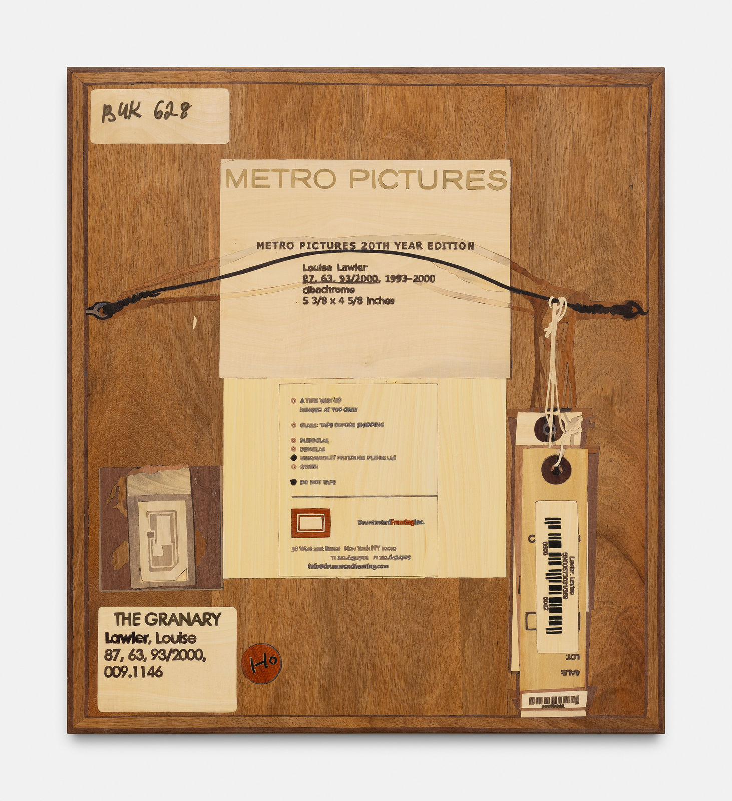 Michael Bühler-Rose, Verso (Louise Lawler, 87,63,93/2000, 1993-2000), 2025