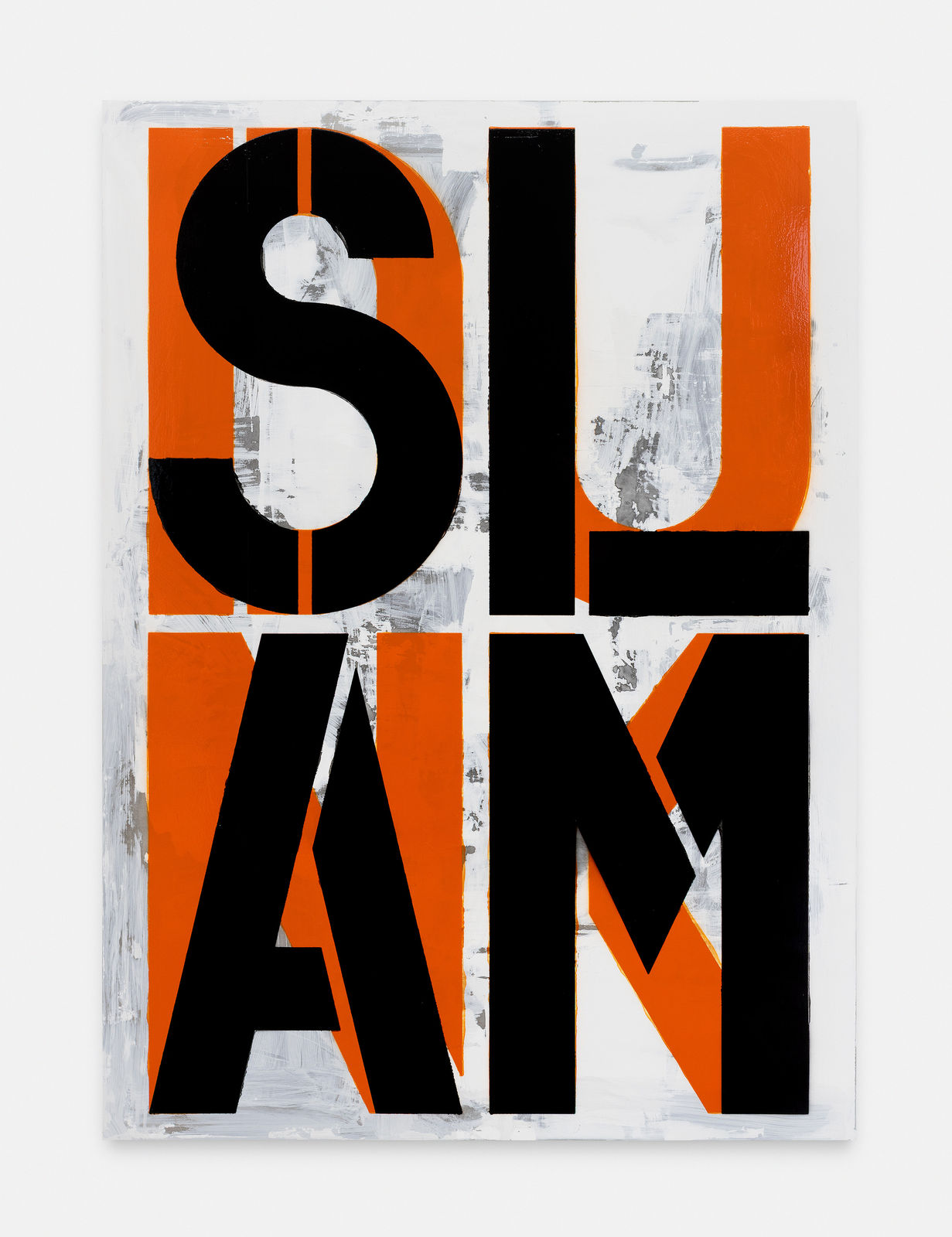 Tyrrell Winston, Slam Dunk (Black and Orange), 2025