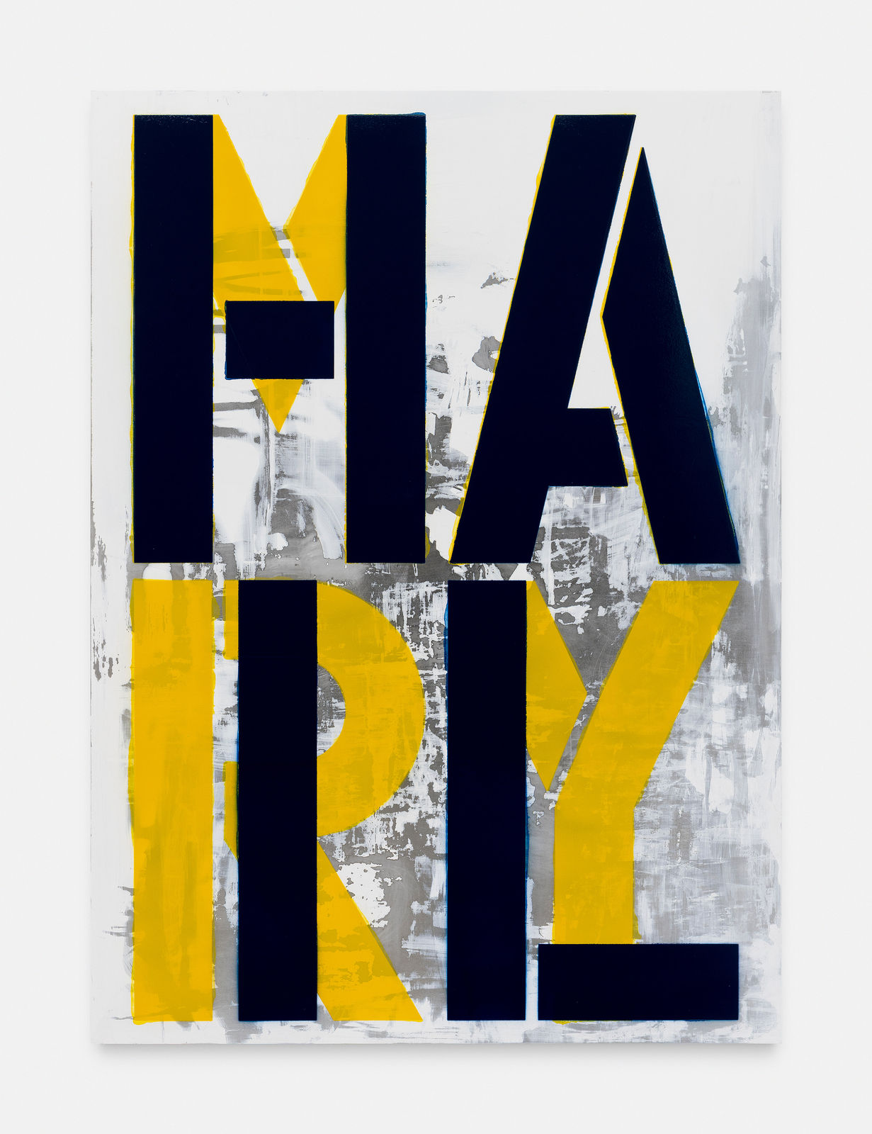 Tyrrell Winston, Hail Mary (Navy and Yellow), 2025