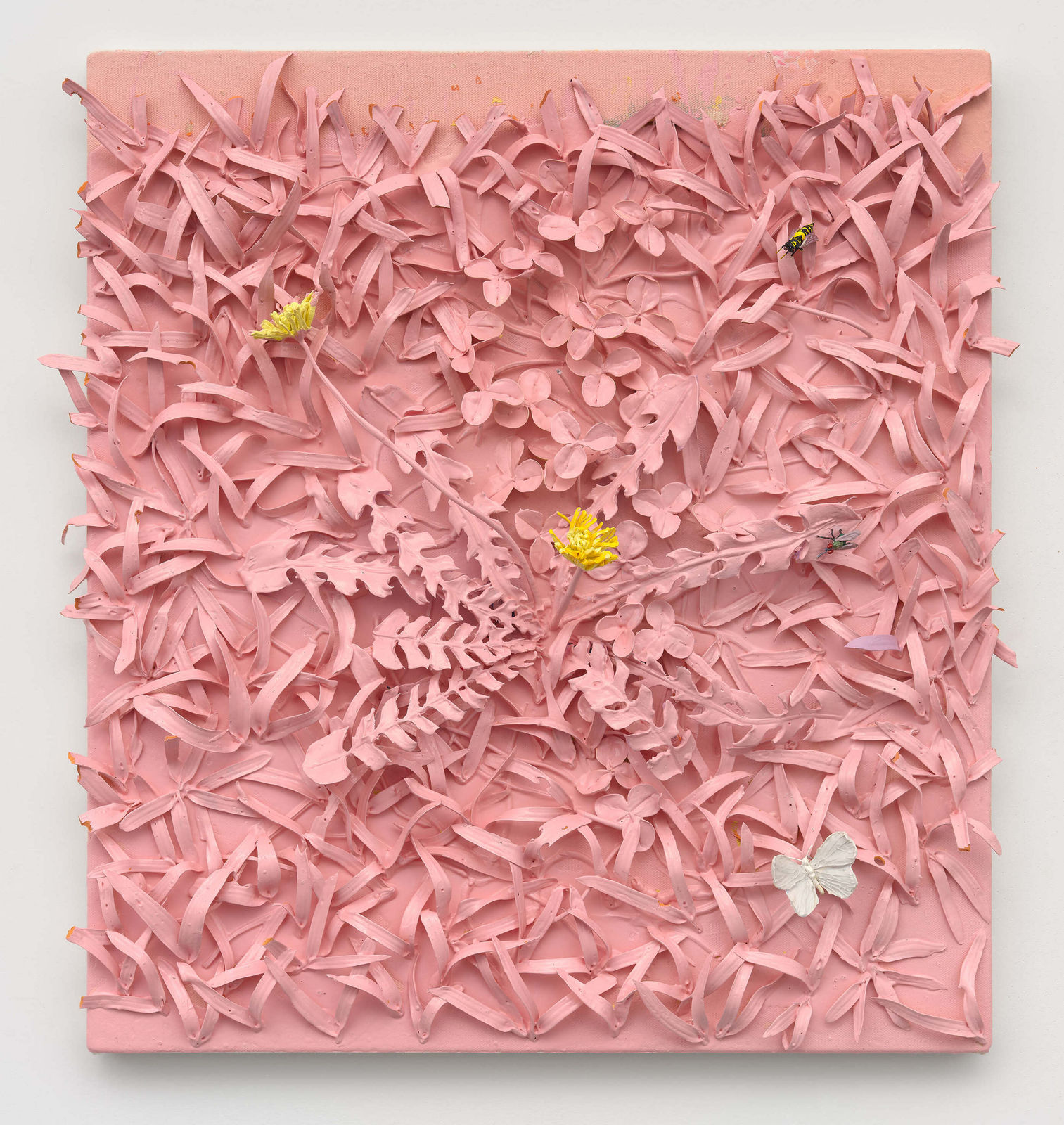 Michael Assifff, Volunteers with Housefly, Yellowjacket and Cabbage White Butterfly, 2021