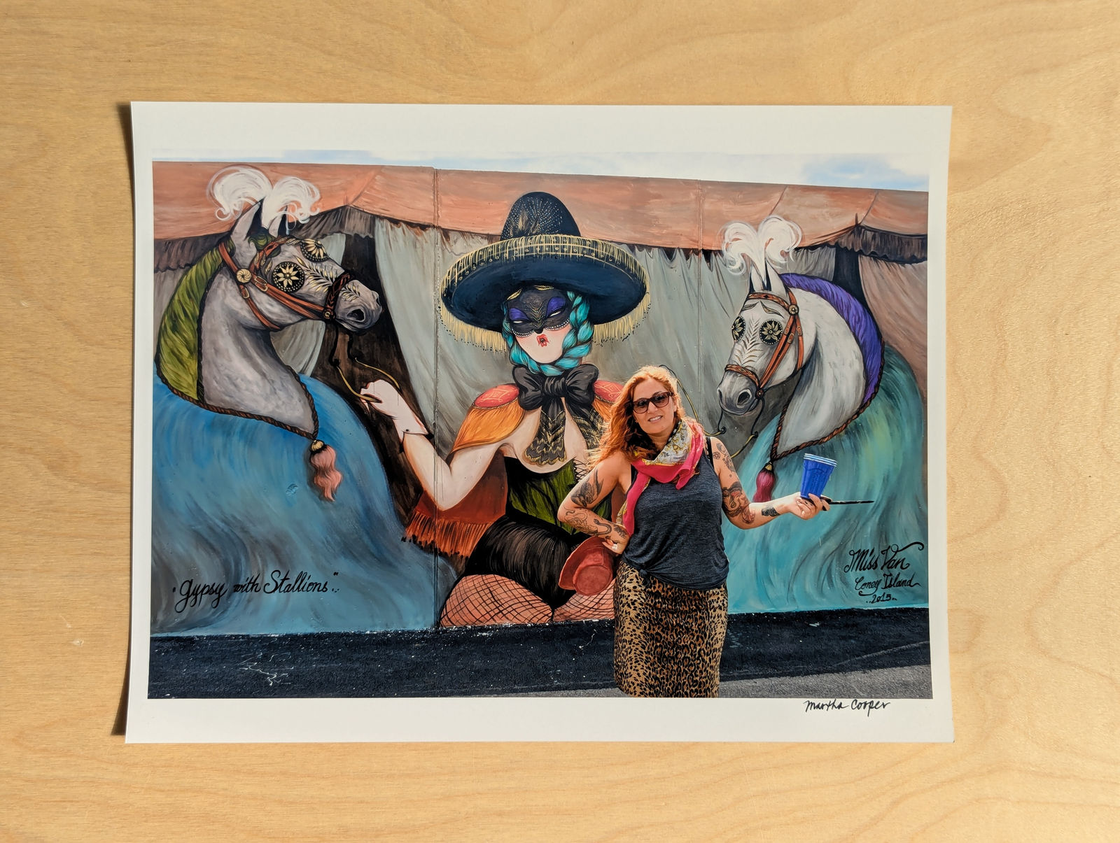 Martha Cooper, Photo Print - Miss Van 1, 2016