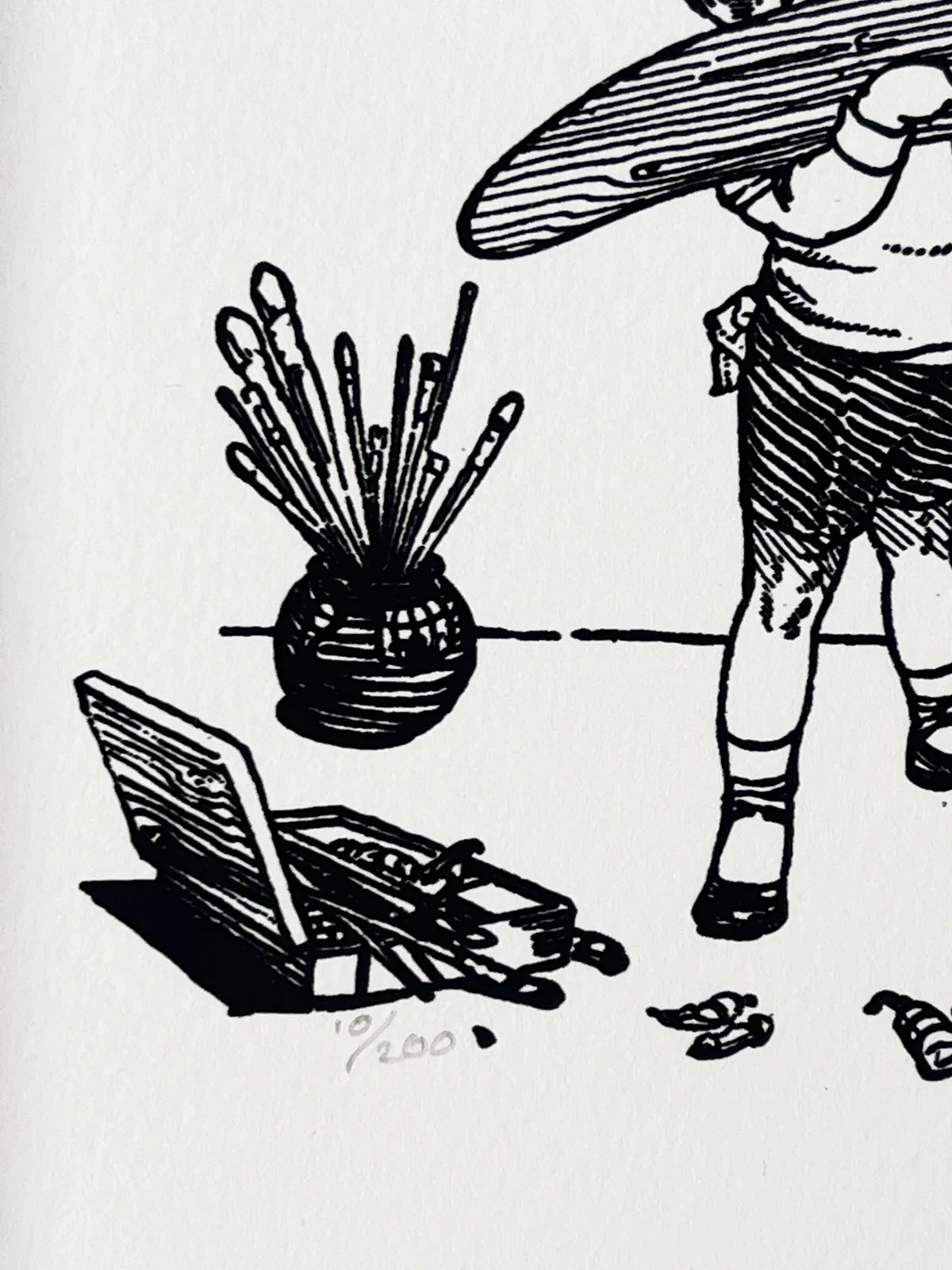 Ceal Warnants, Love Heart (Unframed), 2022