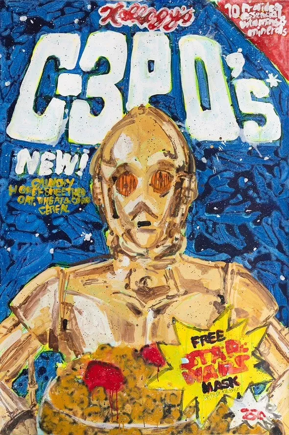 KINJO, BIG CEREAL C-3PO, 2024