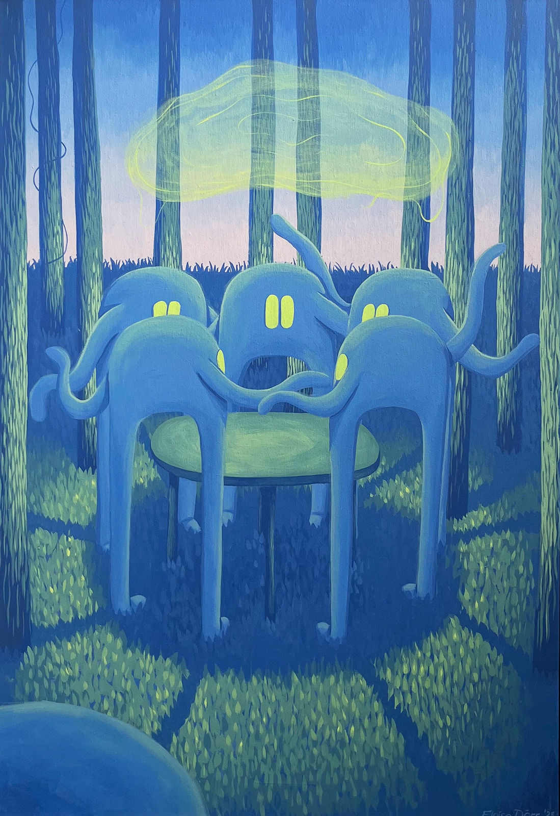 Eloise Dorr, The Gossips' Assembly, 2025