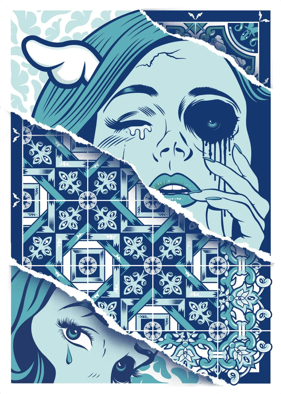 Add Fuel X D*Face, Framed, Broken Promises, 2024