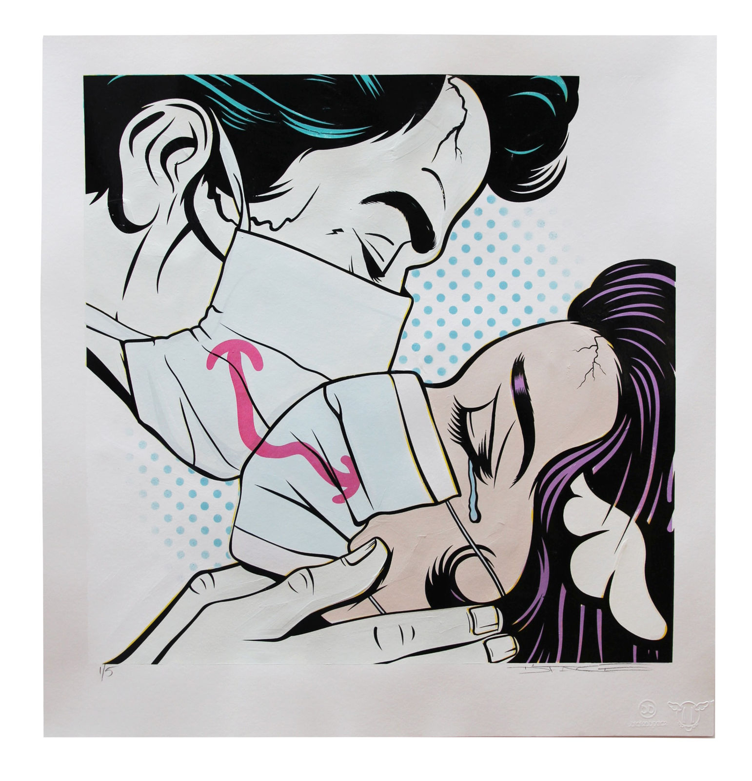 D*Face, Romance 2020 HPM (Pink Purple) No.3/5, 2021