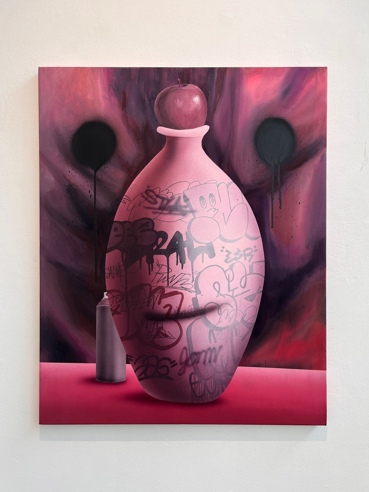 Yohta Matsuoka, There's an Apple on the Pot, 2024