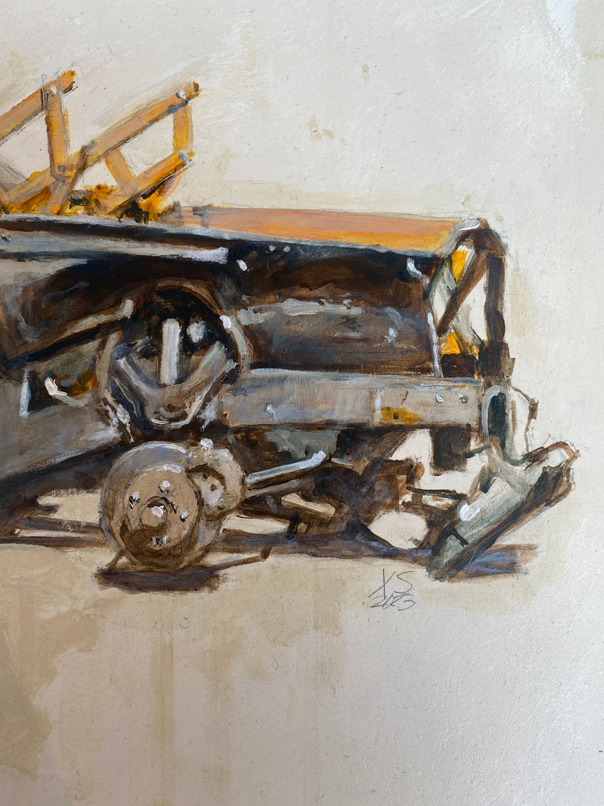 Hans Sures, The Science of Losing I, 2023