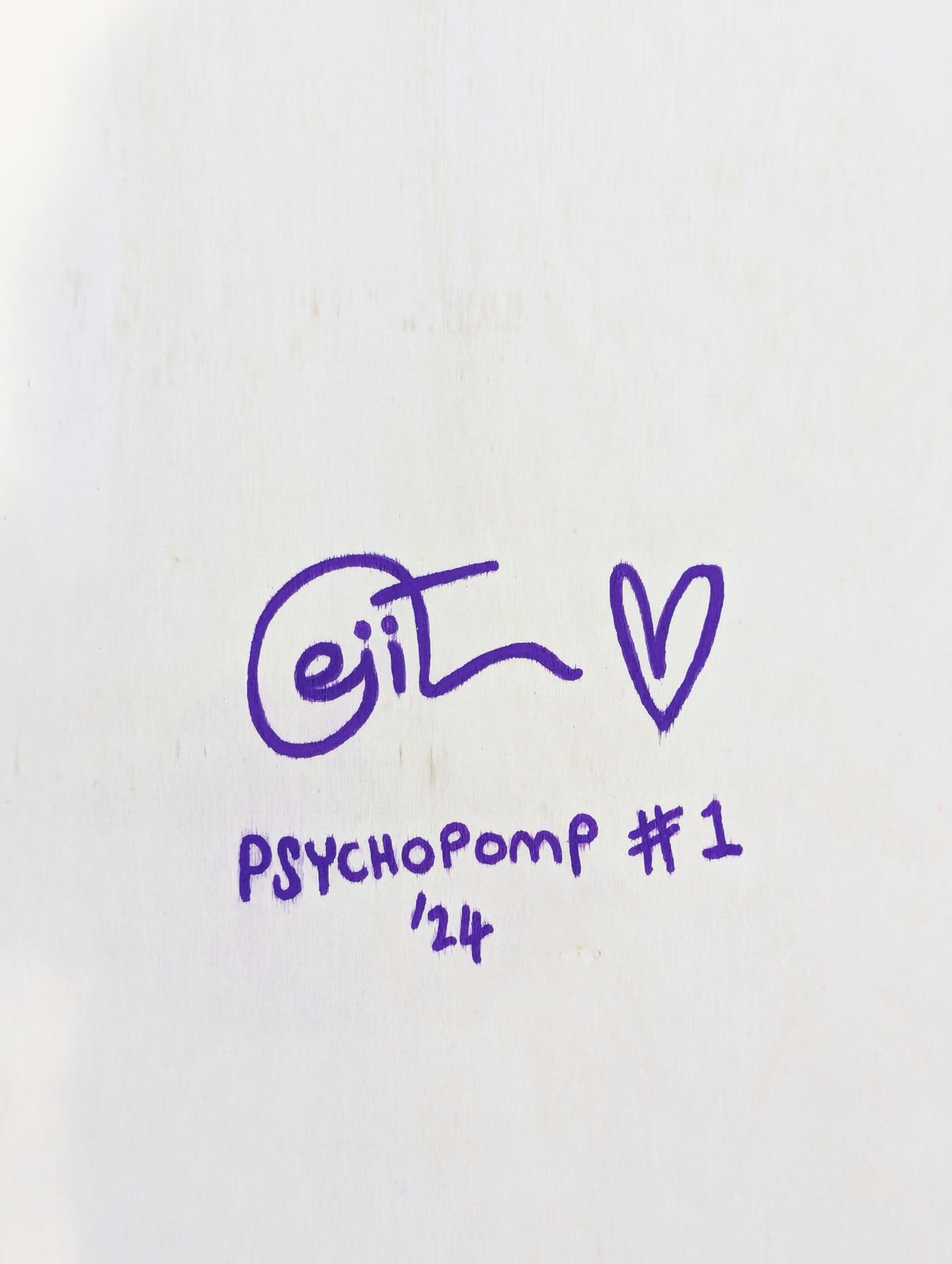 Ejits, Psychopomp #1, 2024