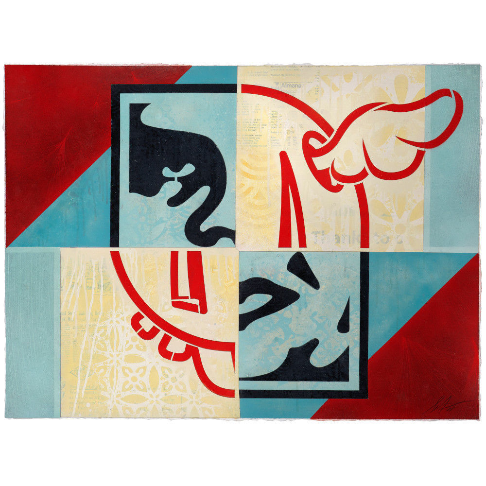 Shepard Fairey, D*Dog Icon, 2021