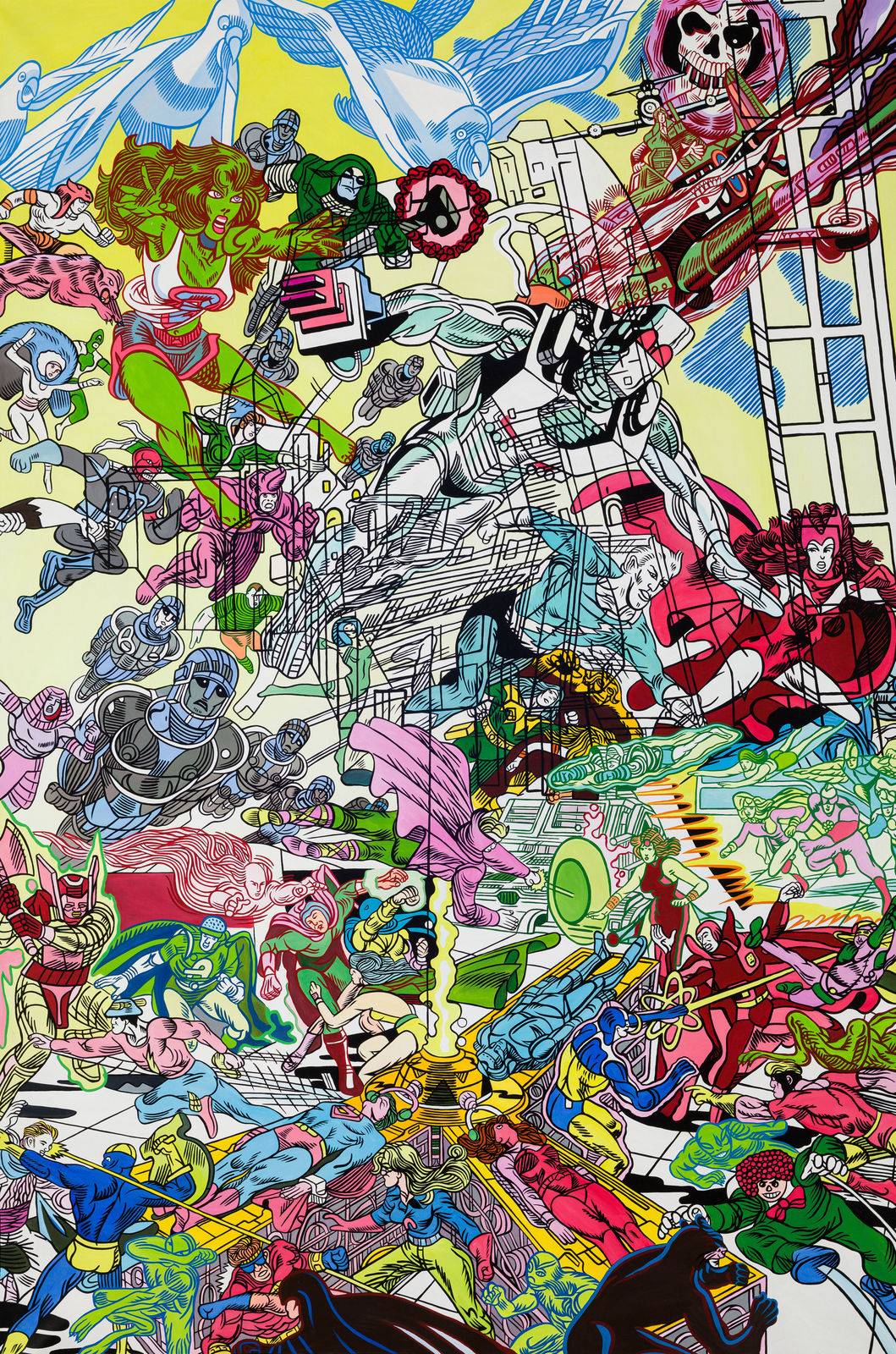 Erró, Sans titre 61, 2018