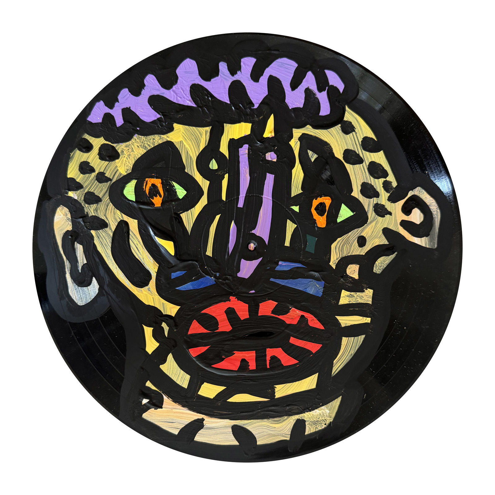 Robert Combas, COIFFURE RASÉE SUR LES CÔTÉS, 2024