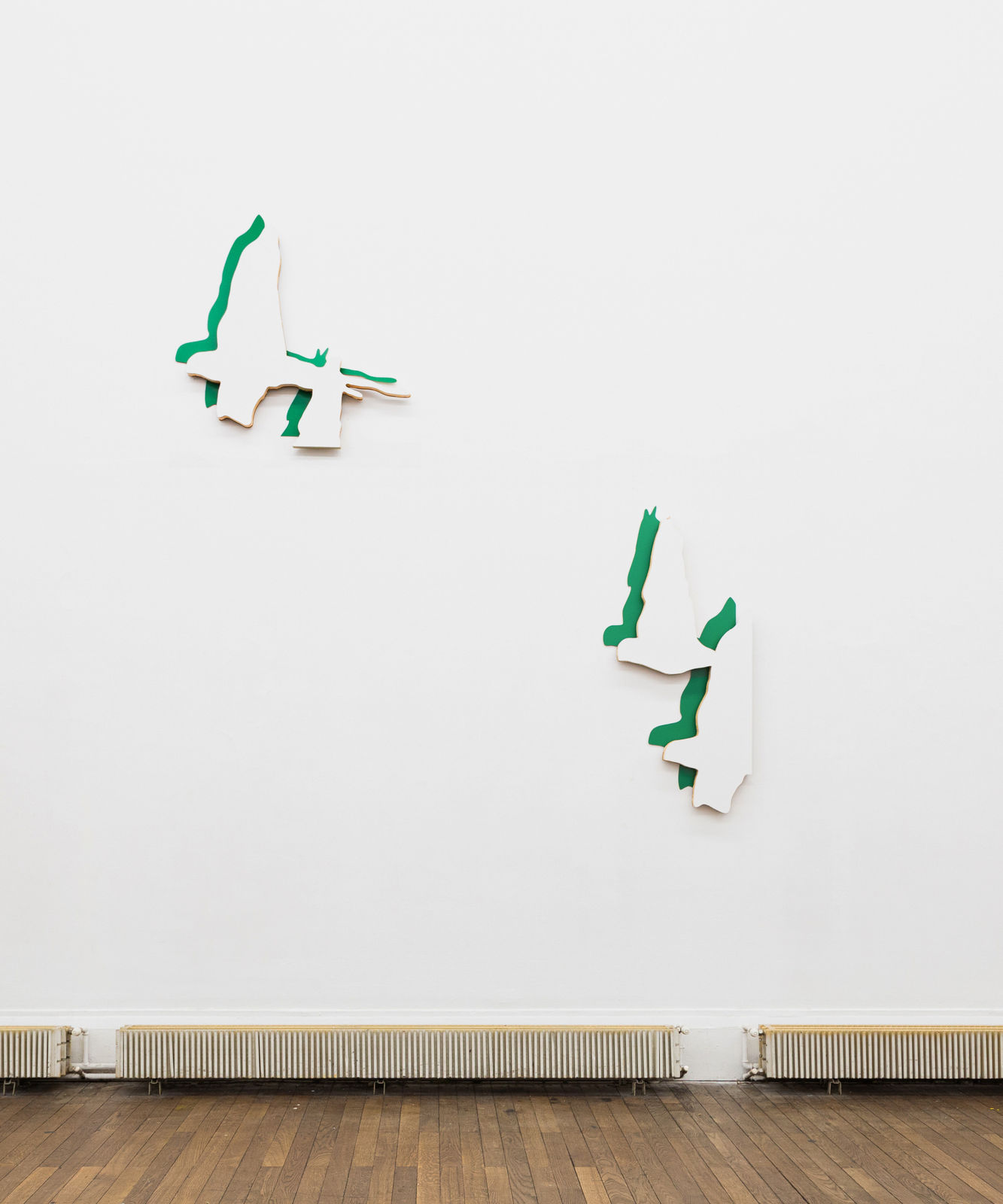 Valentin van der Meulen, Birds Abstract 1 (gauche), 2023