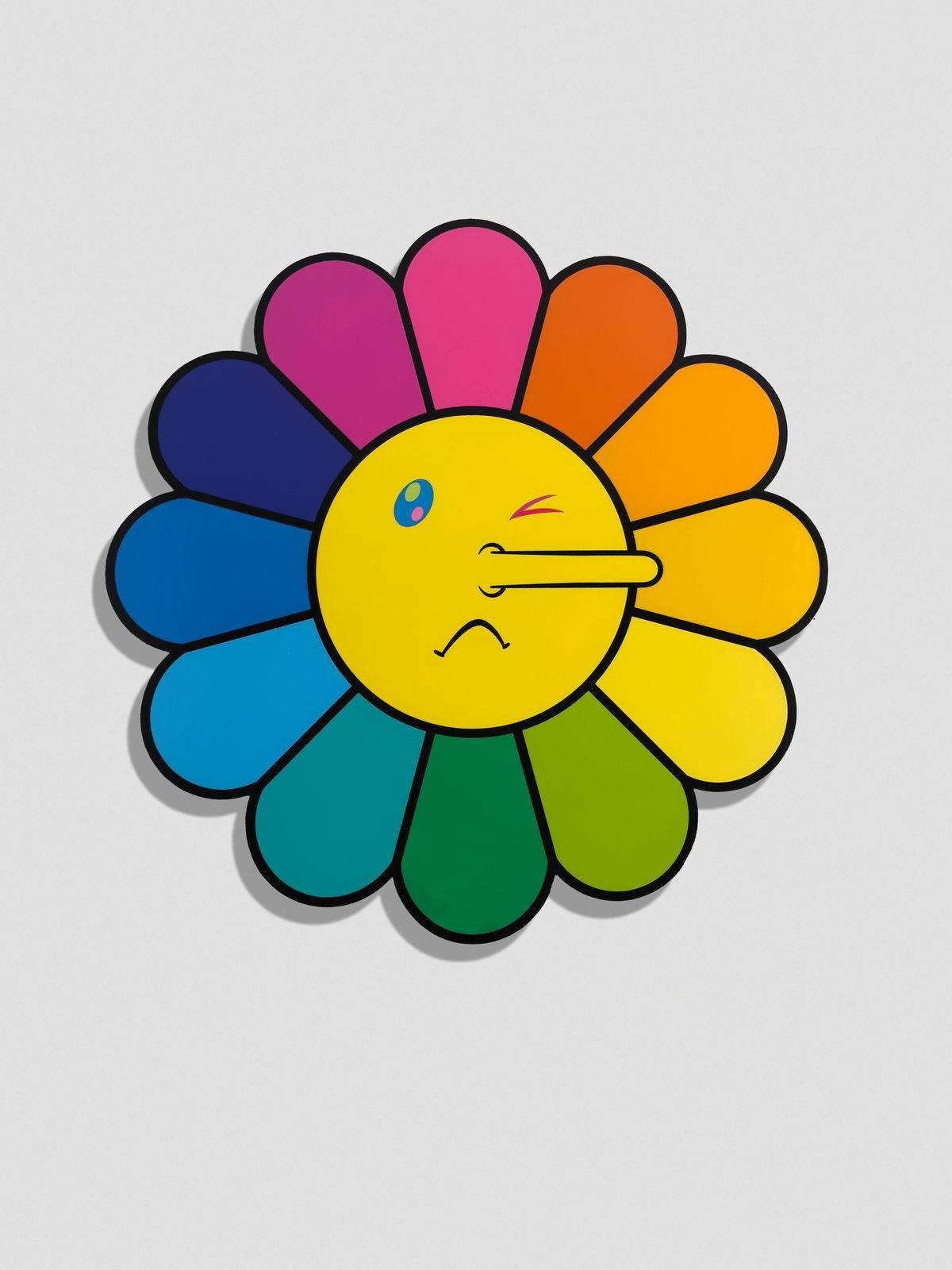 Takashi Murakami, Flower Emoji, 2019