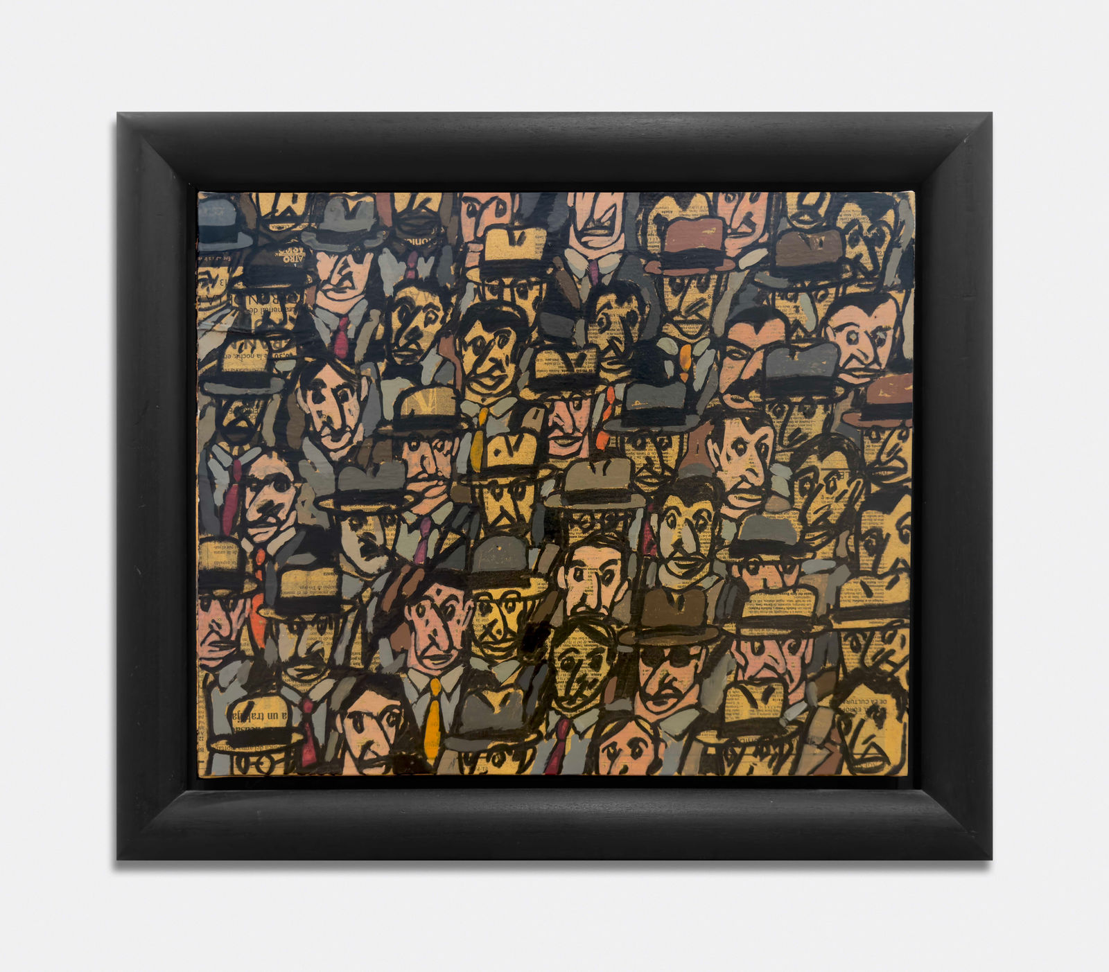 Antonio Seguí, Multitude, 1990