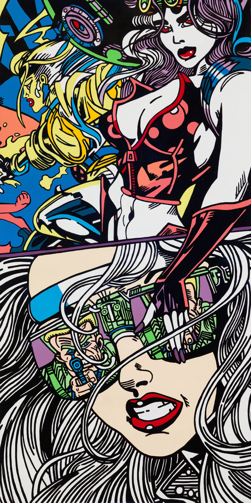 Erró, Sans titre #231026, 2020