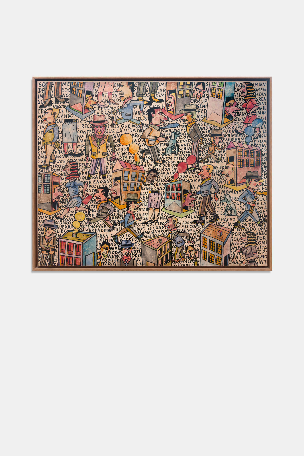 Antonio Seguí, LOS PERROS VERDES, 2015