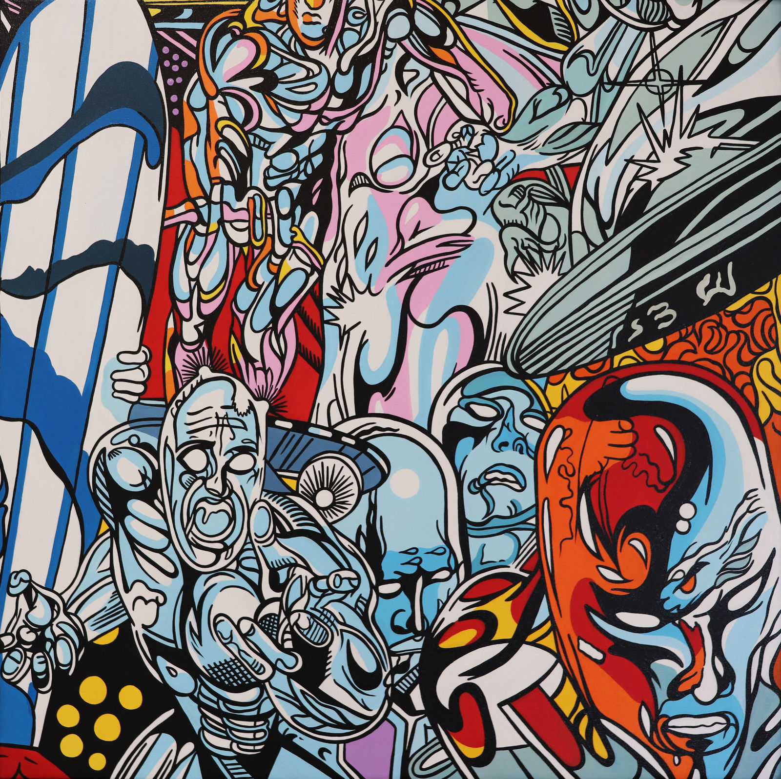 Erró, Sans titre S8, 2020