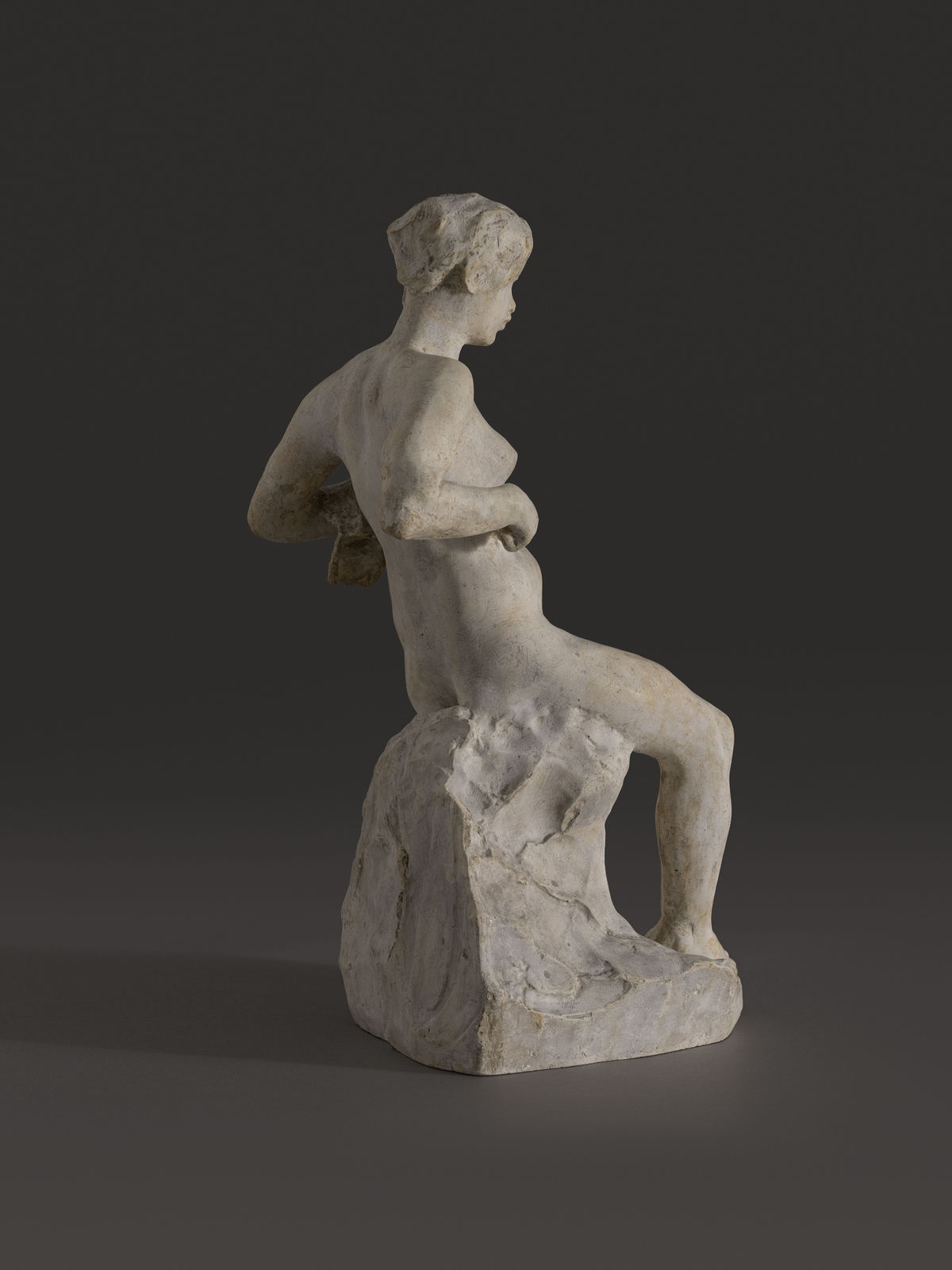 Auguste Rodin, Seated Bather, also known as Zoubaloff Bather, Conceived before 1888, this cast executed between 1896 and 1910