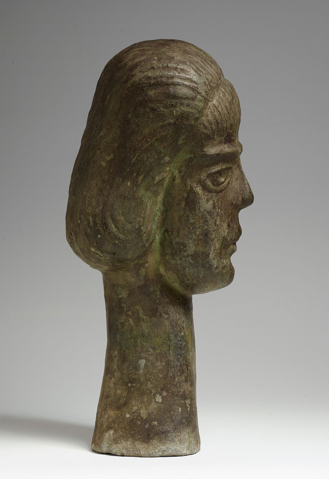 Alexander Archipenko, Bust of a Young Girl (Portrait de Mlle S.), 1909