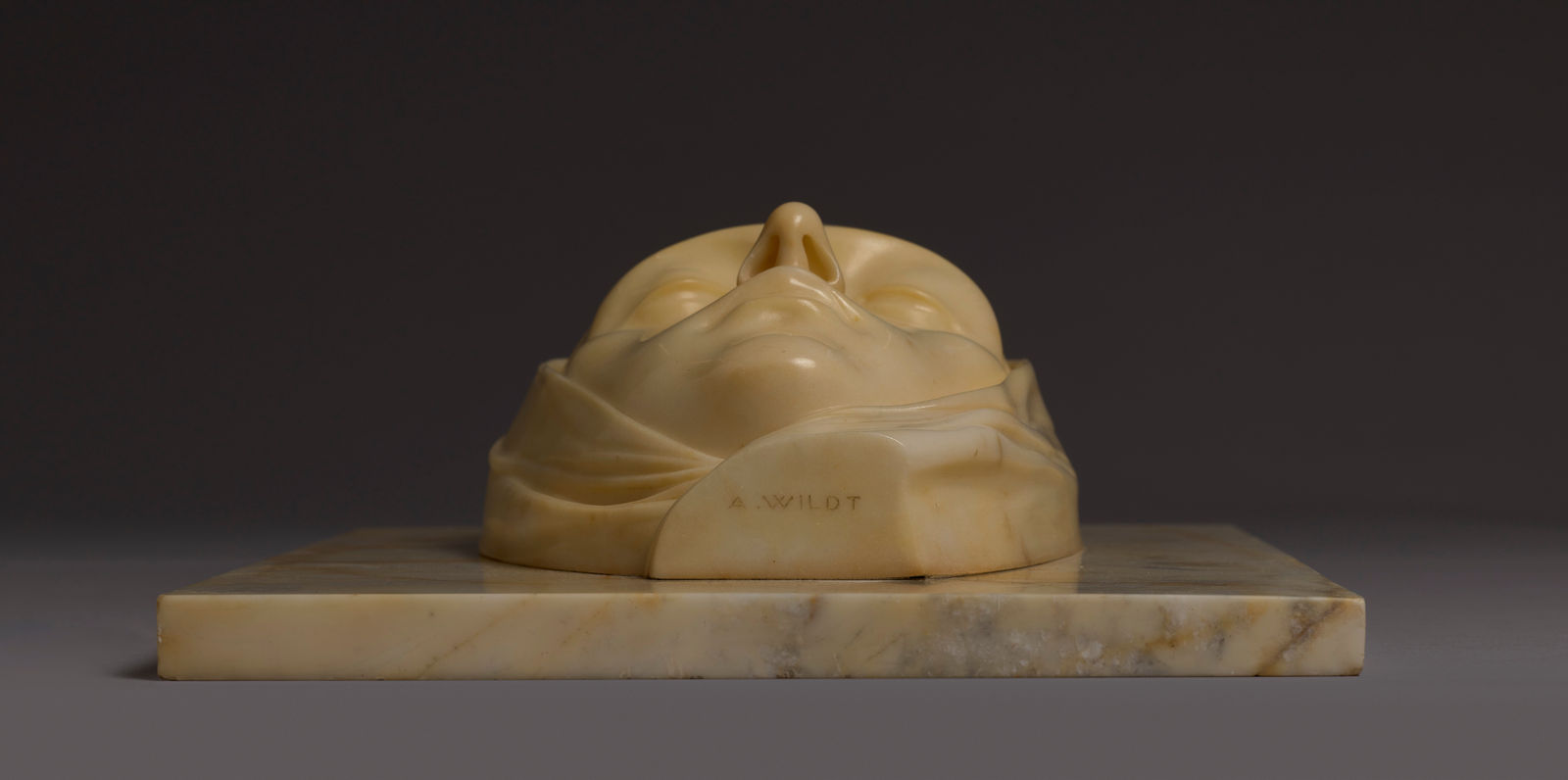 Adolfo Wildt, Head of the Virgin (La Vergine), Carved in 1925