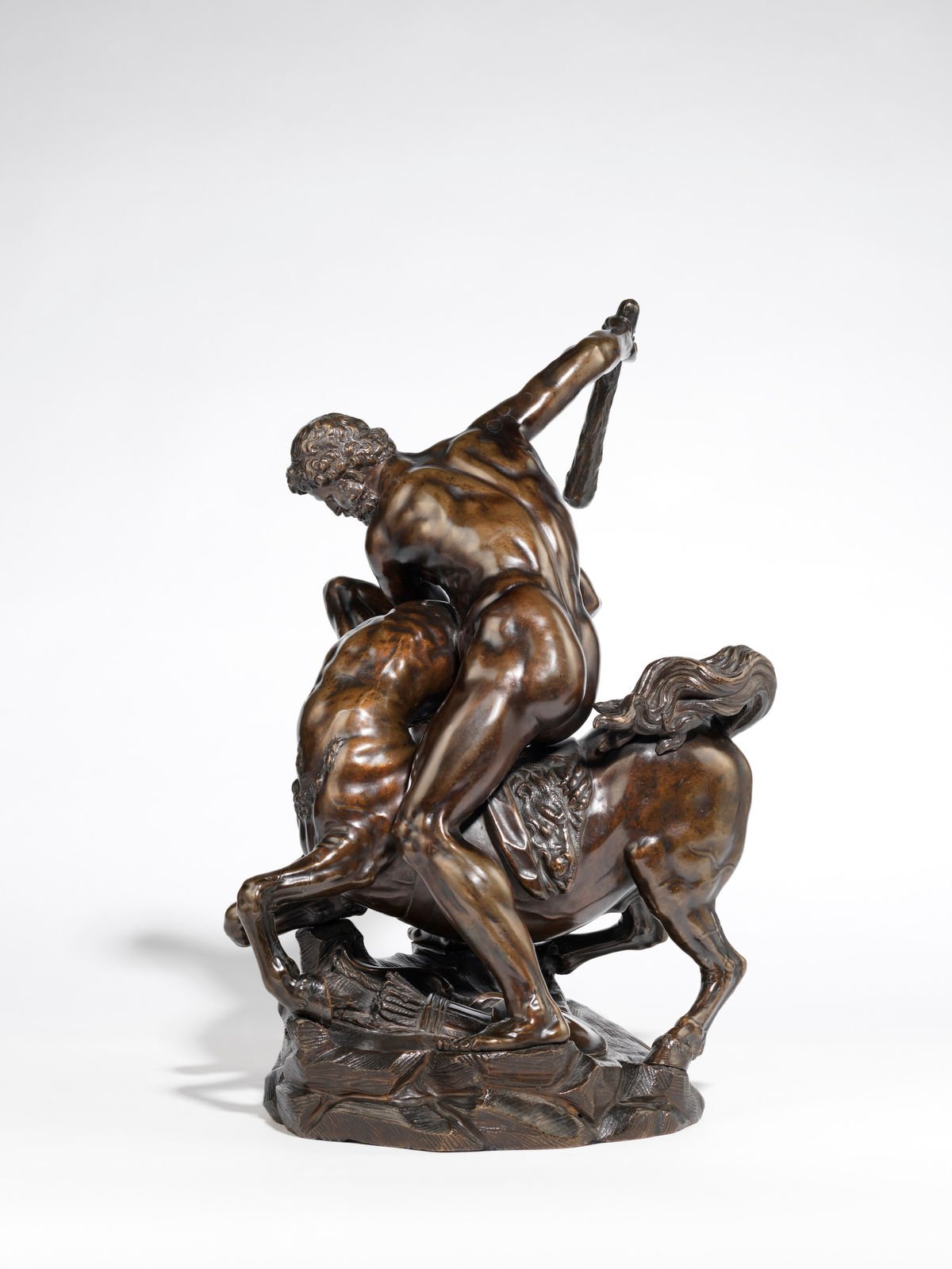 Giovan Battista Foggini, Hercules slaying a Centaur, Modelled c. 1600; this cast c. 1700-1720