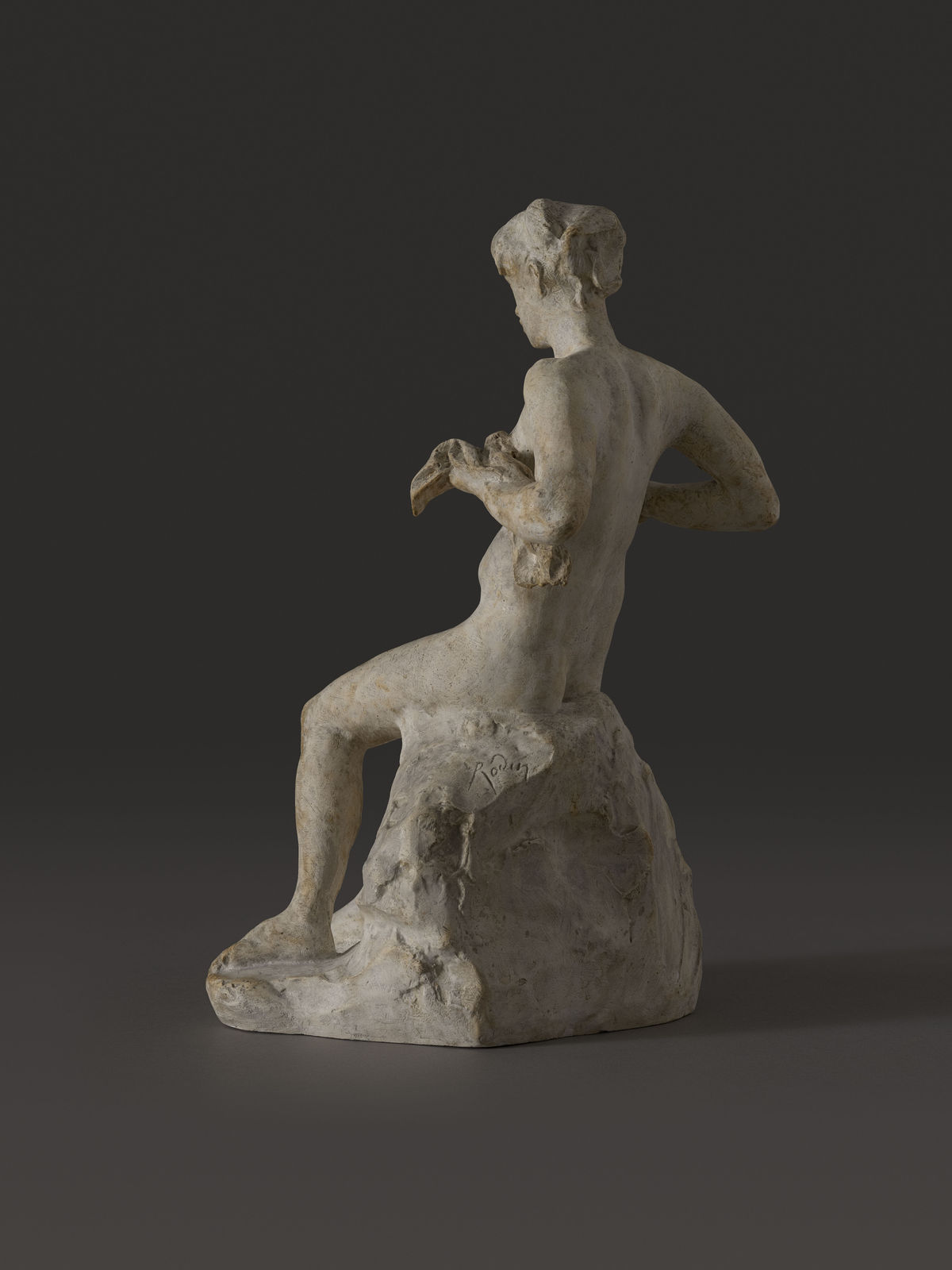 Auguste Rodin, Seated Bather, also known as Zoubaloff Bather, Conceived before 1888, this cast executed between 1896 and 1910
