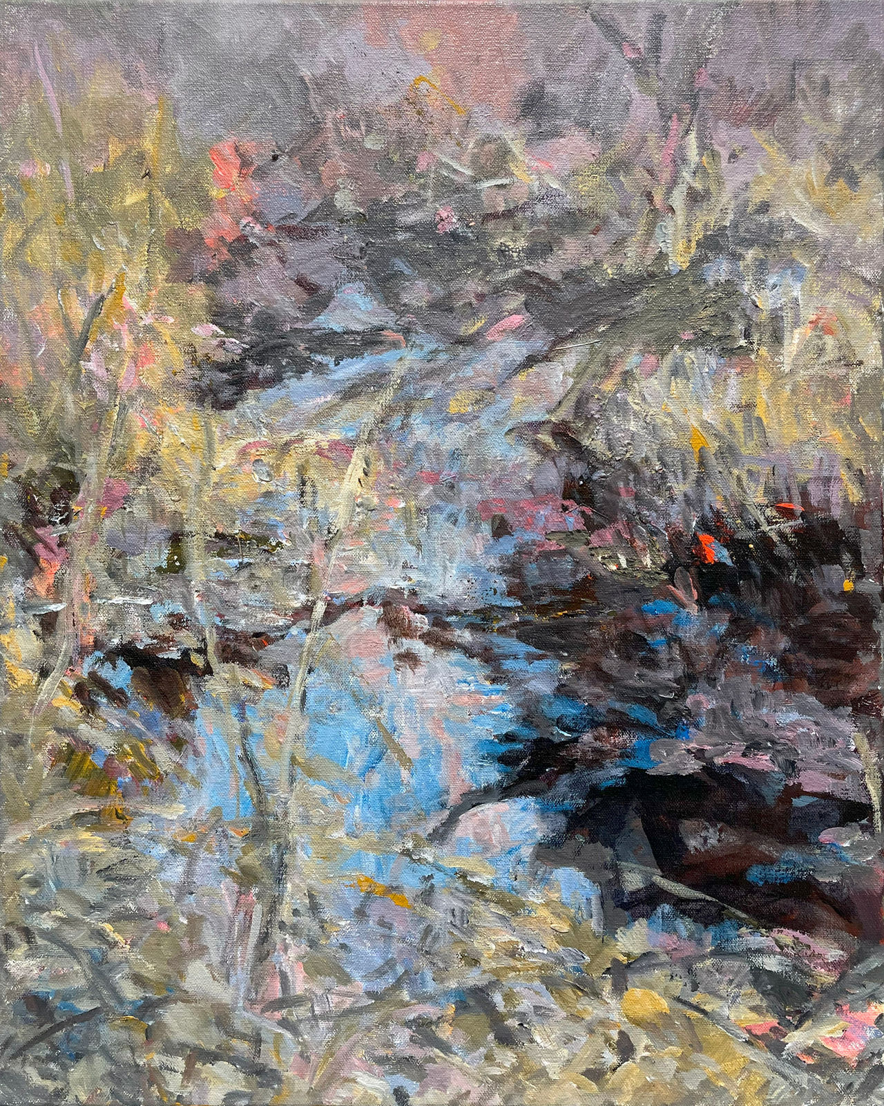 Foad Satterfield, Early Jewel Lake Study #2