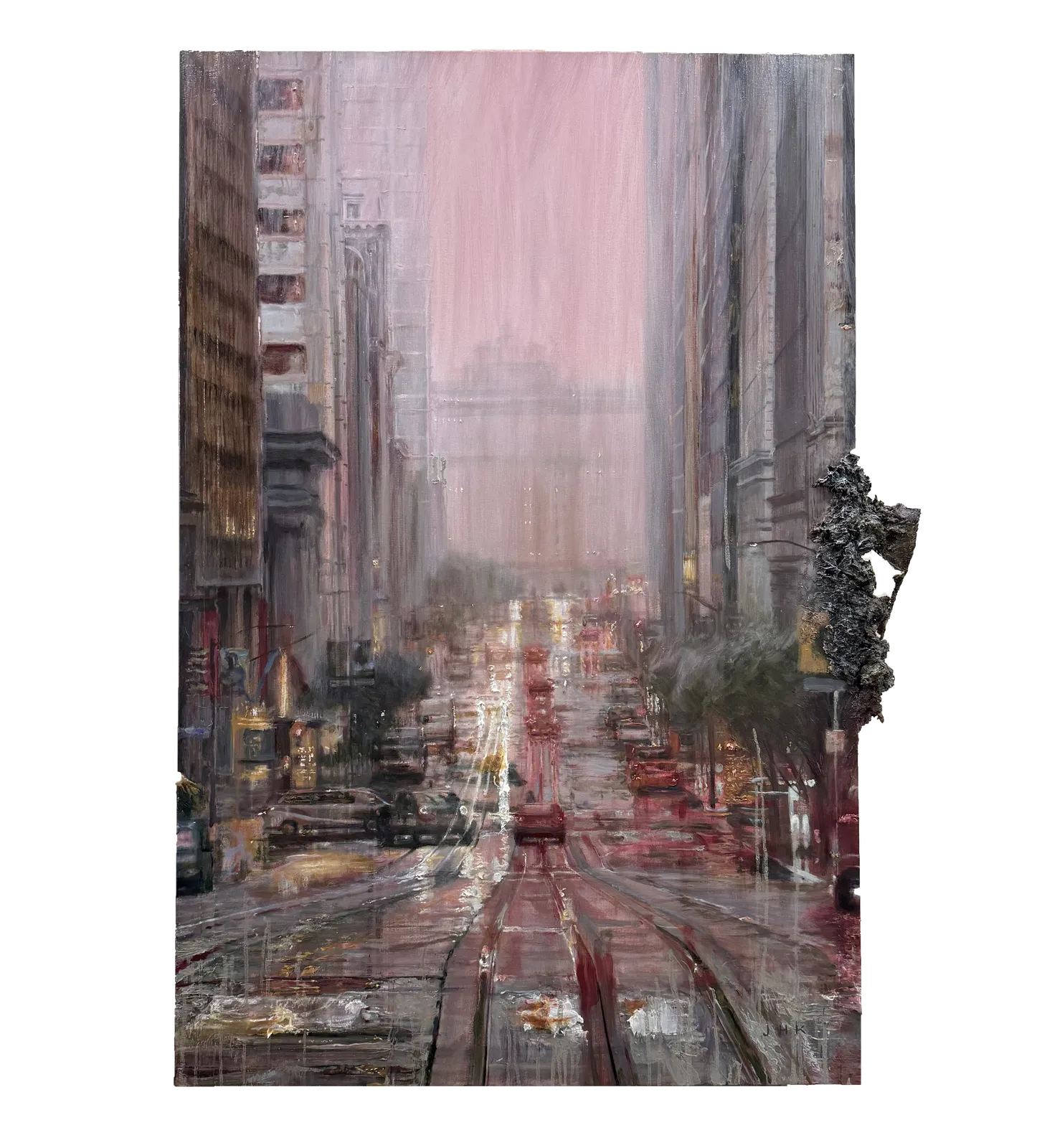 Jung Han Kim, San Francisco Rain # 2