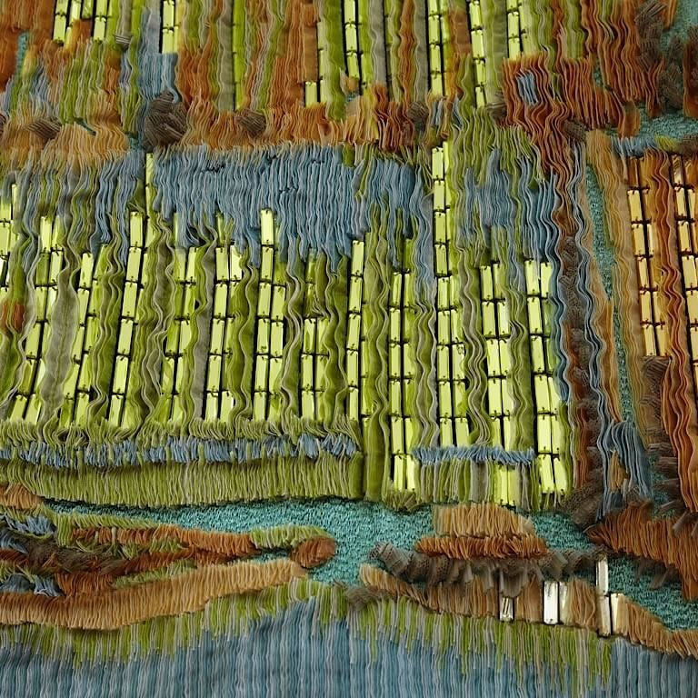 Geraldine Larkin, Handcrafted Embroidered Tapestry