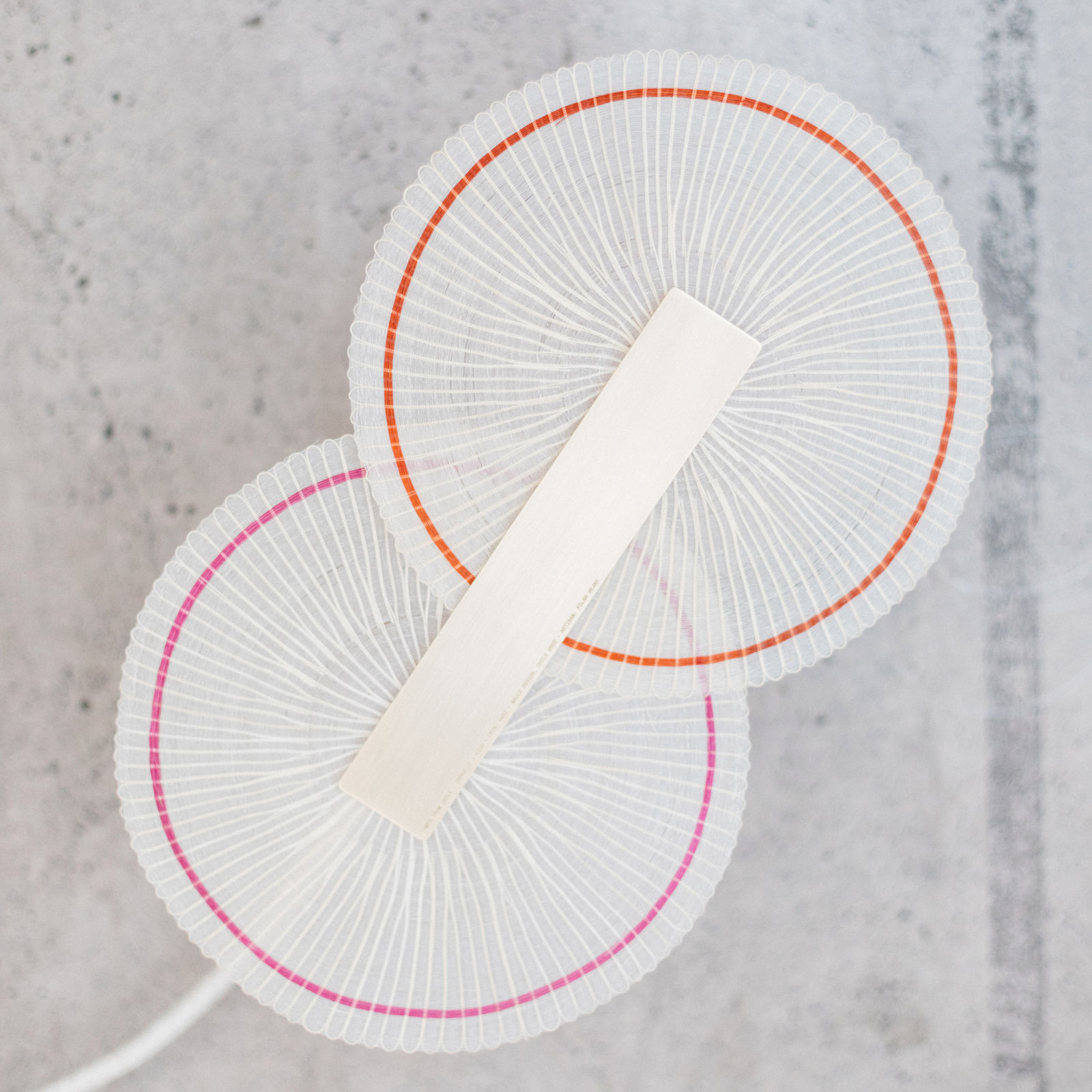 Lamps from Chile, Double Colour Crin Wall Light