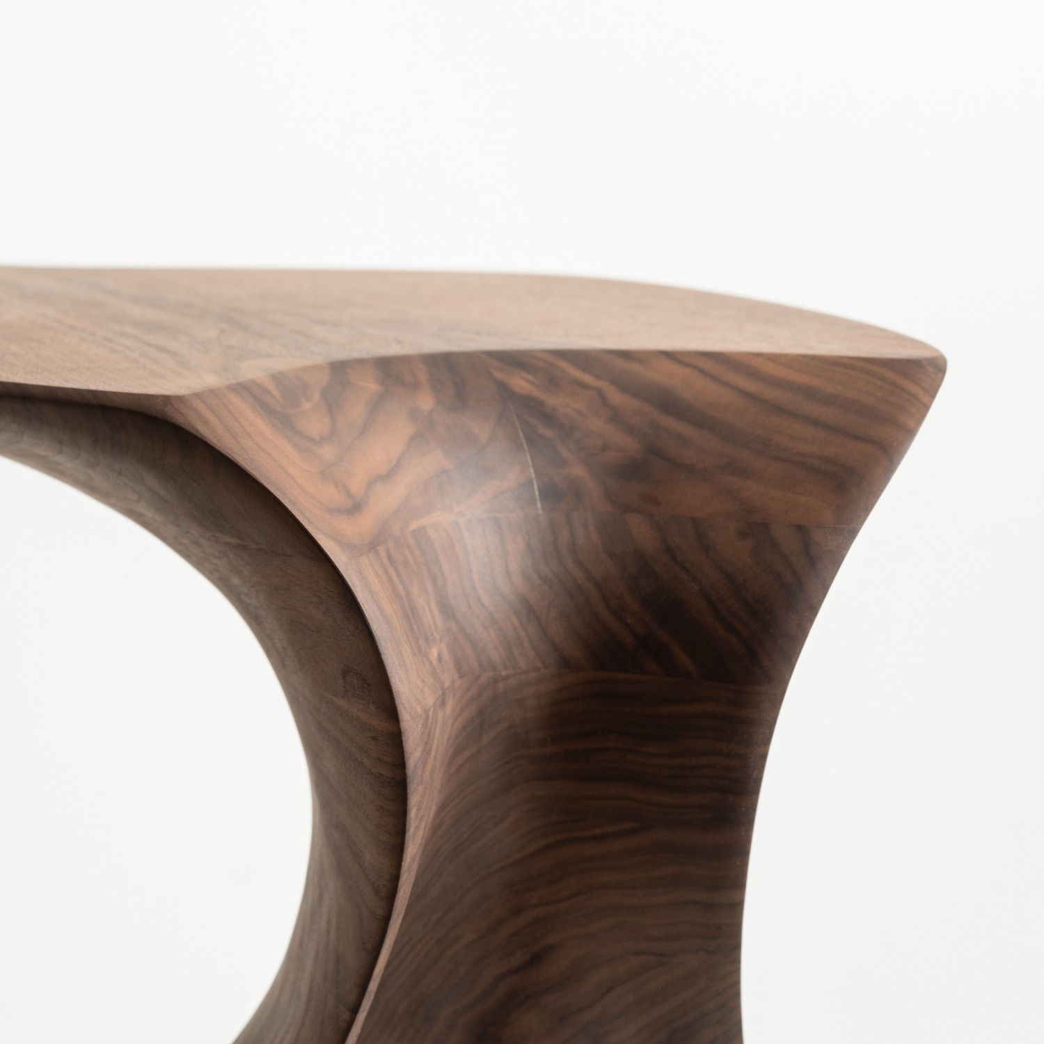Morten Stenbaek, Columnea Side Table in Walnut