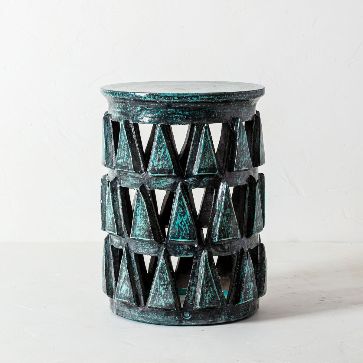 Christopher Maschinot, Turquoise Side Table