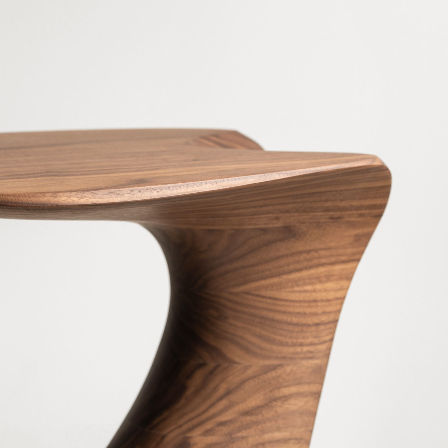 Morten Stenbaek, Small Columnea Side Table in Walnut