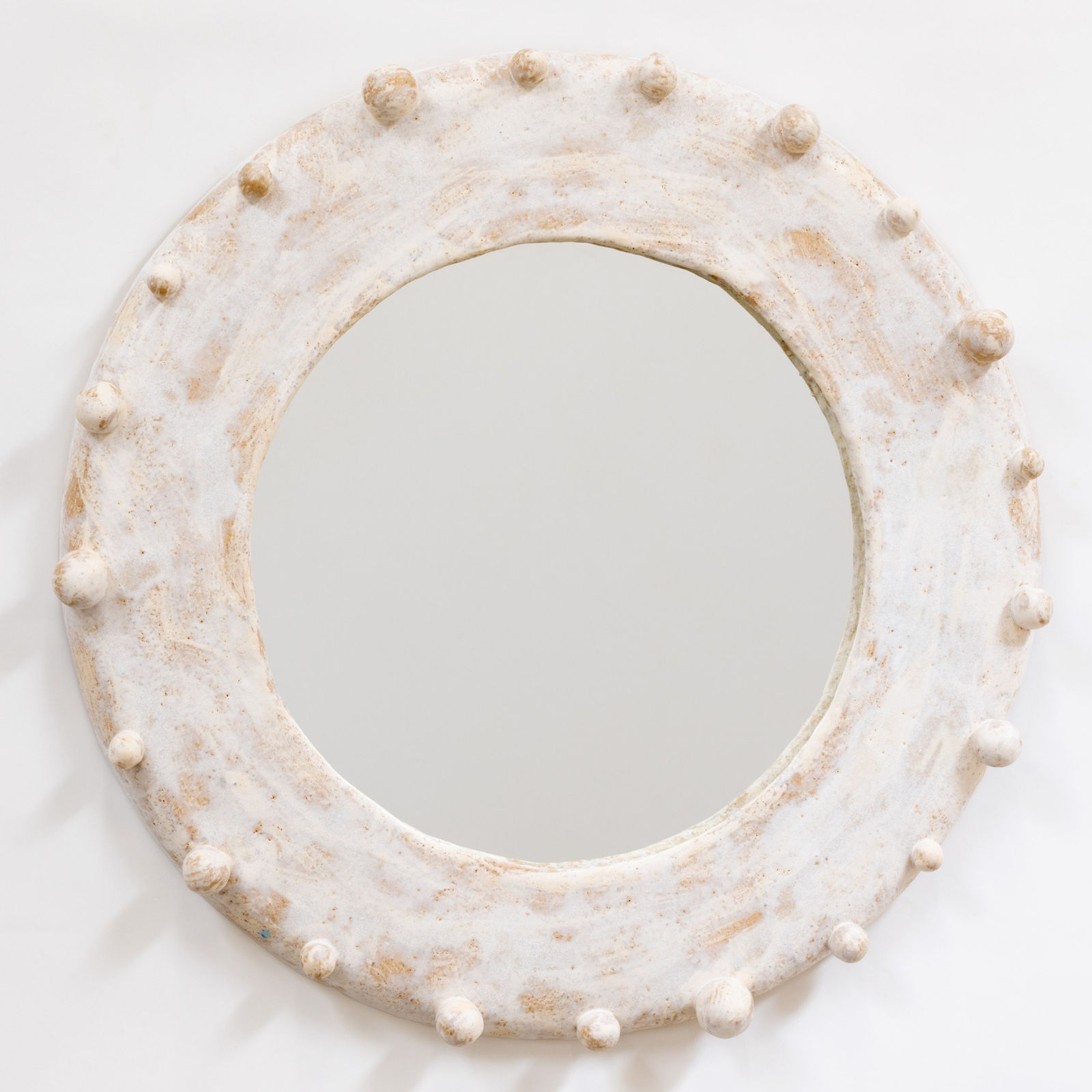 William Coggin, White Bubble Mirror