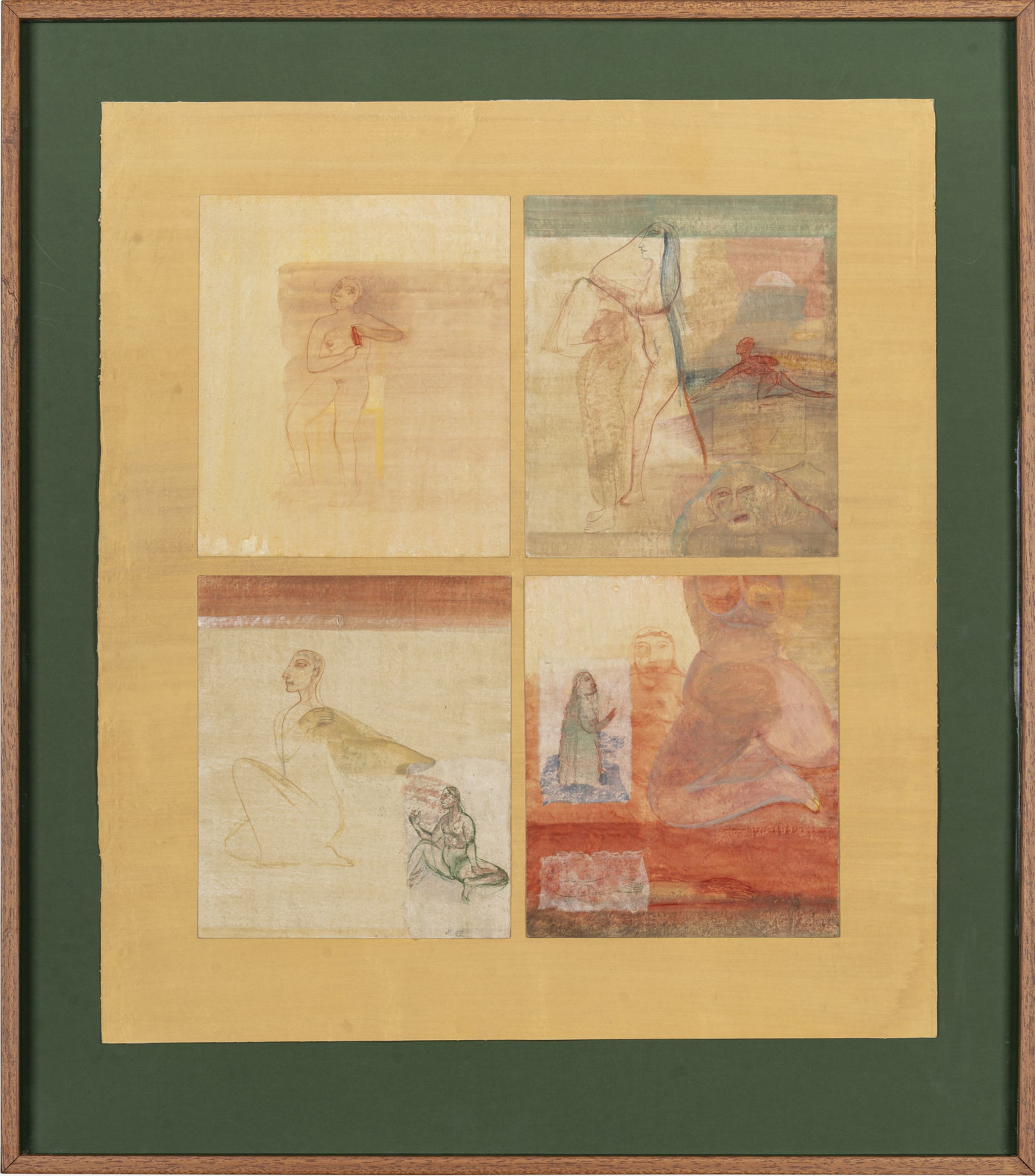 Nilima Sheikh, Thinking of Akka, 1999