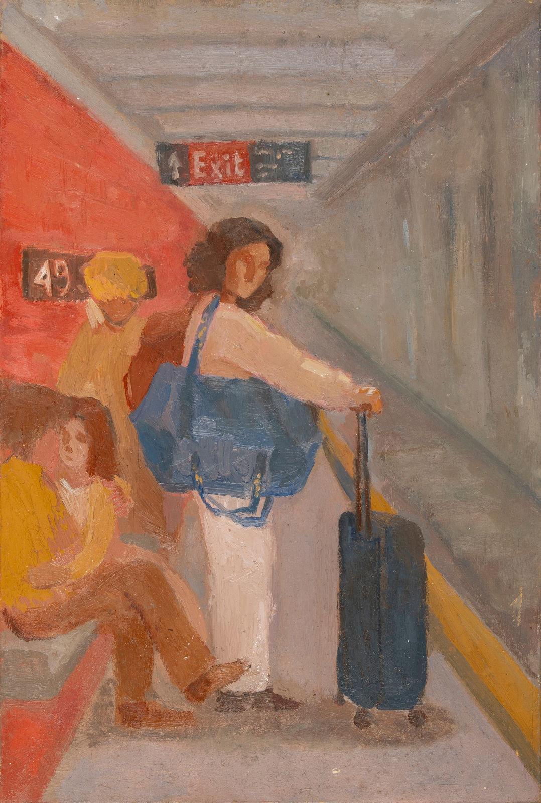 Hemali Vadalia, Untitled (Subway), 2025