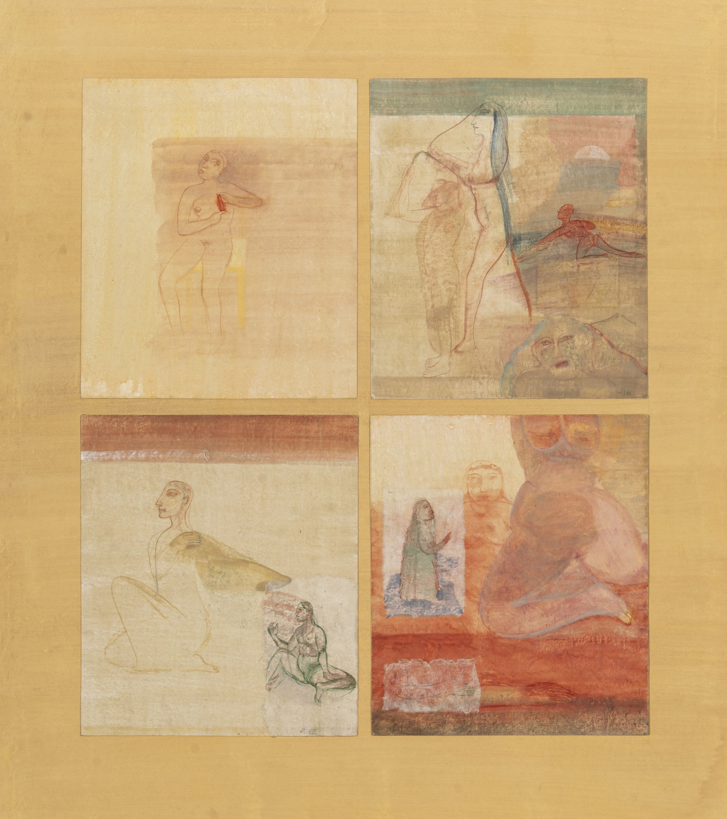 Nilima Sheikh, Thinking of Akka, 1999