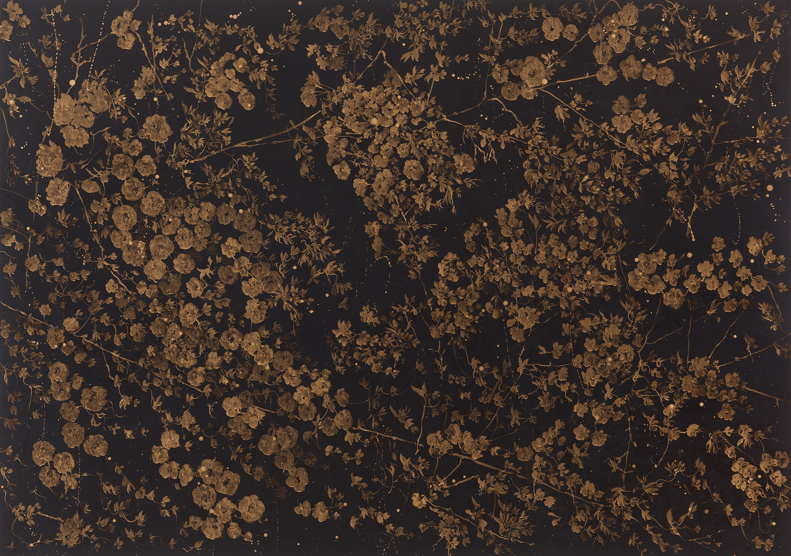 Sue Arrowsmith, The days flow through my eyes, 2021