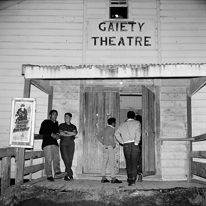 Ans Westra, Gaiety Theatre, Te Kaha, 1963